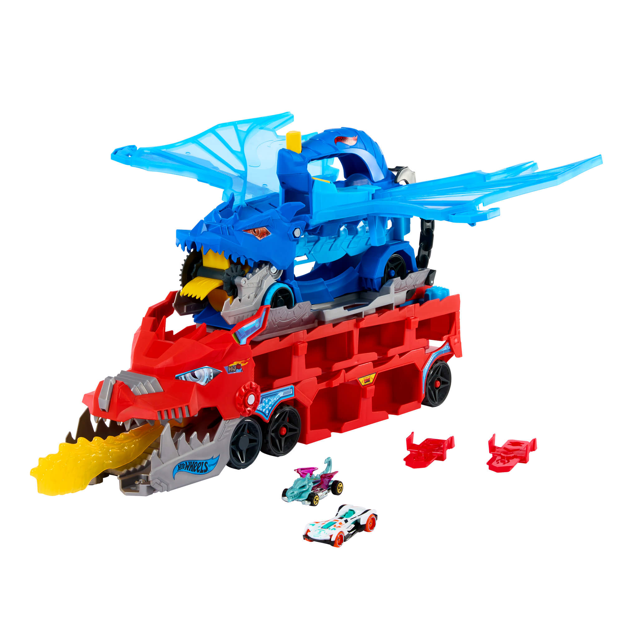 HOT WHEELS CITY transporteris – Dvigubas drakonas (JBM72) - Image 2