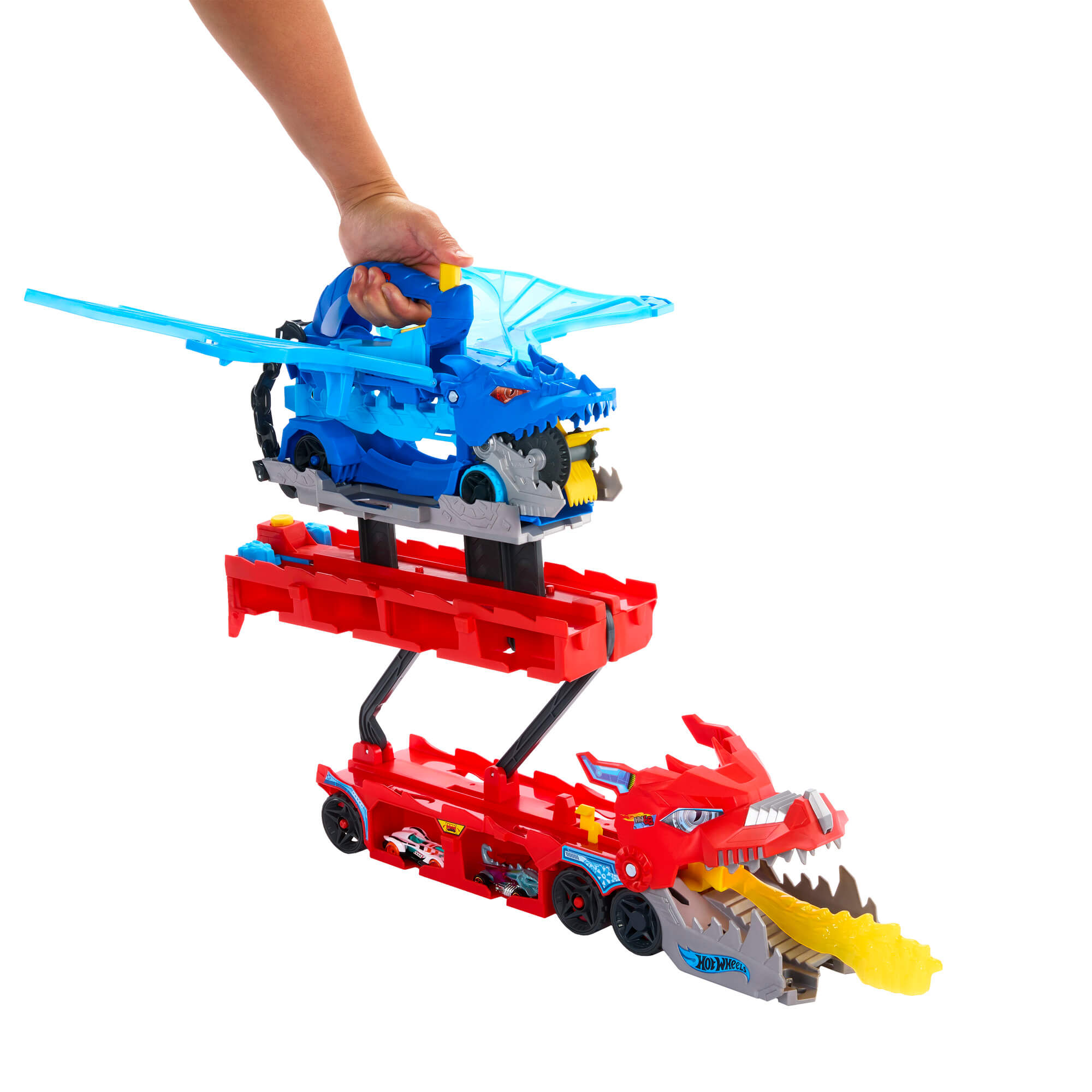 HOT WHEELS CITY transporteris – Dvigubas drakonas (JBM72) - Image 3