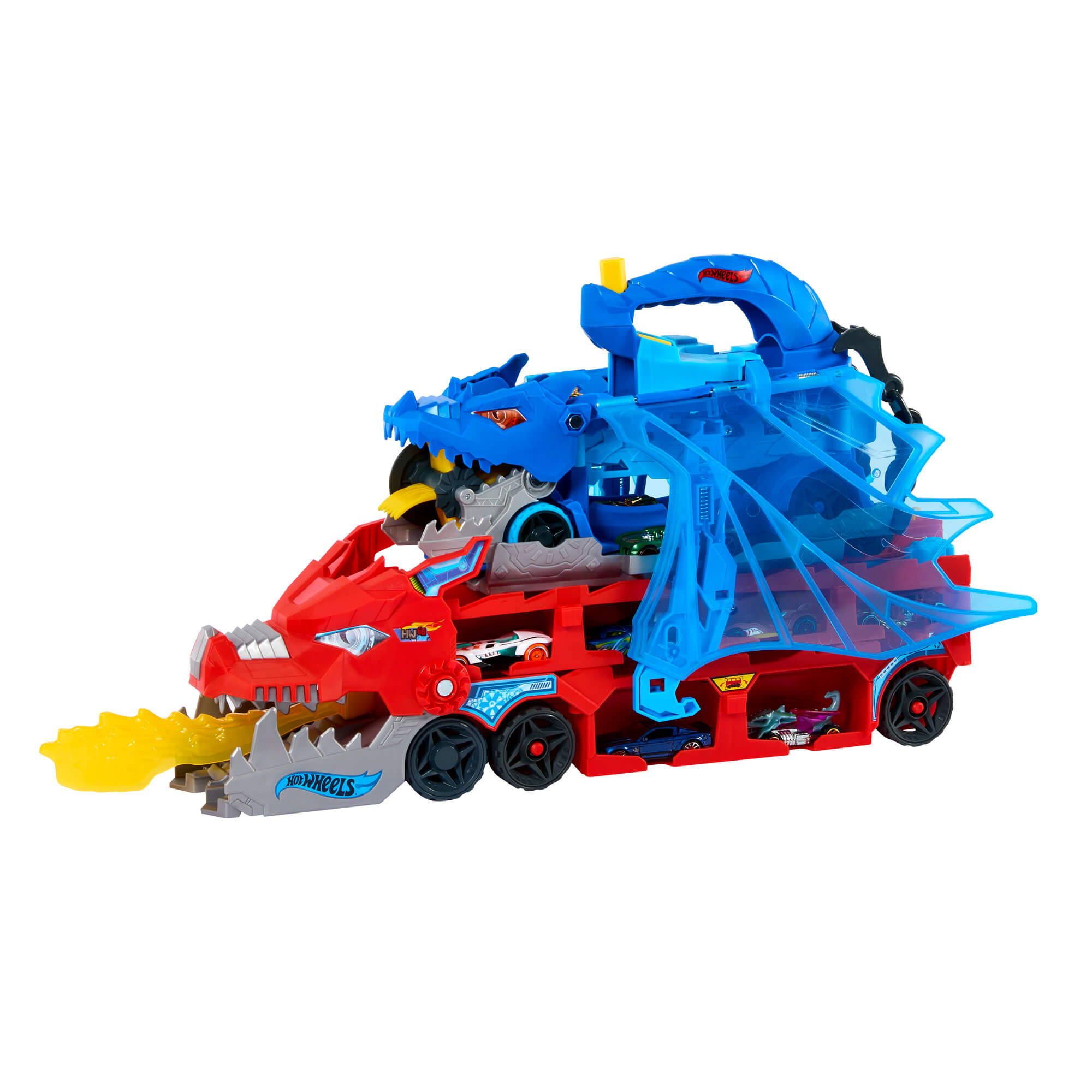 HOT WHEELS CITY transporteris – Dvigubas drakonas (JBM72) - Image 4