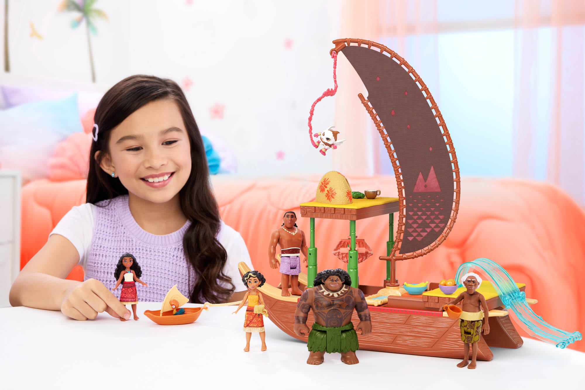 DISNEY PRINCESS MOANA Vajanos laivo rinkinys (JBT54) - Image 2