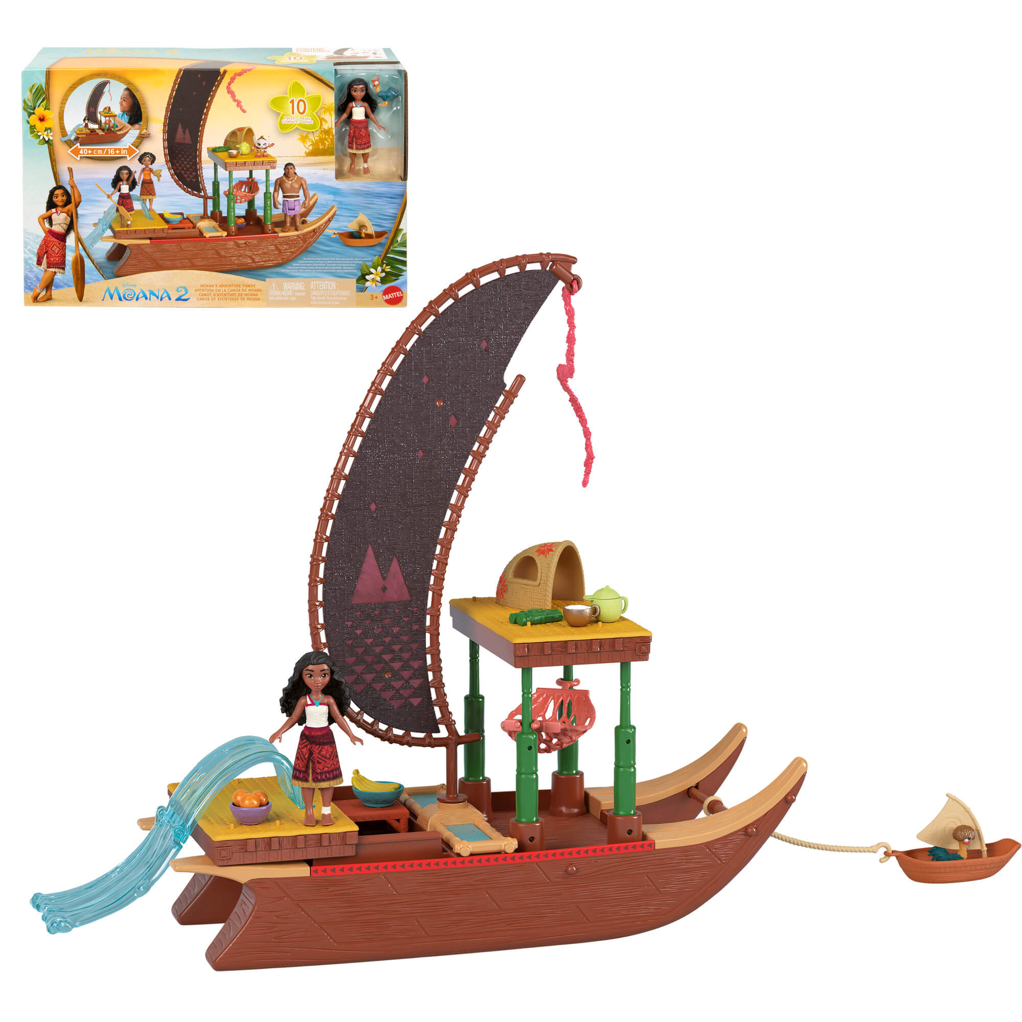 DISNEY PRINCESS MOANA Vajanos laivo rinkinys (JBT54) - Image 3