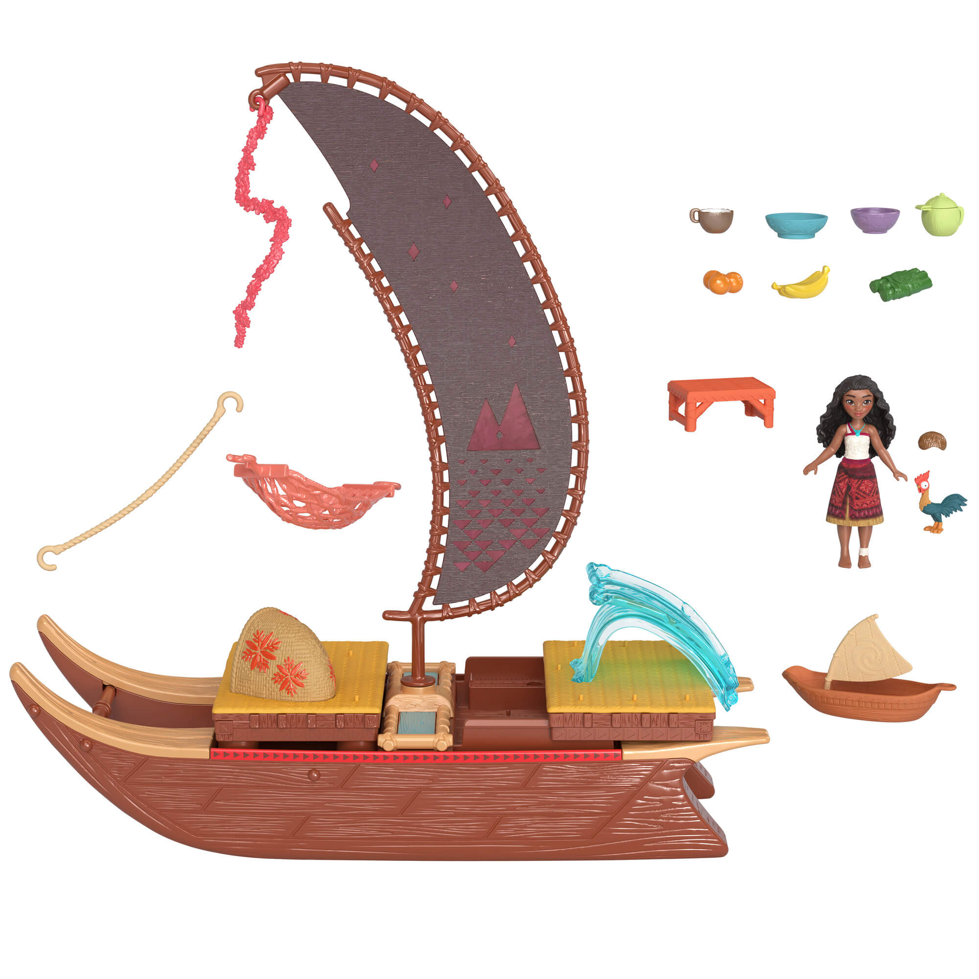 DISNEY PRINCESS MOANA Vajanos laivo rinkinys (JBT54) - Image 5