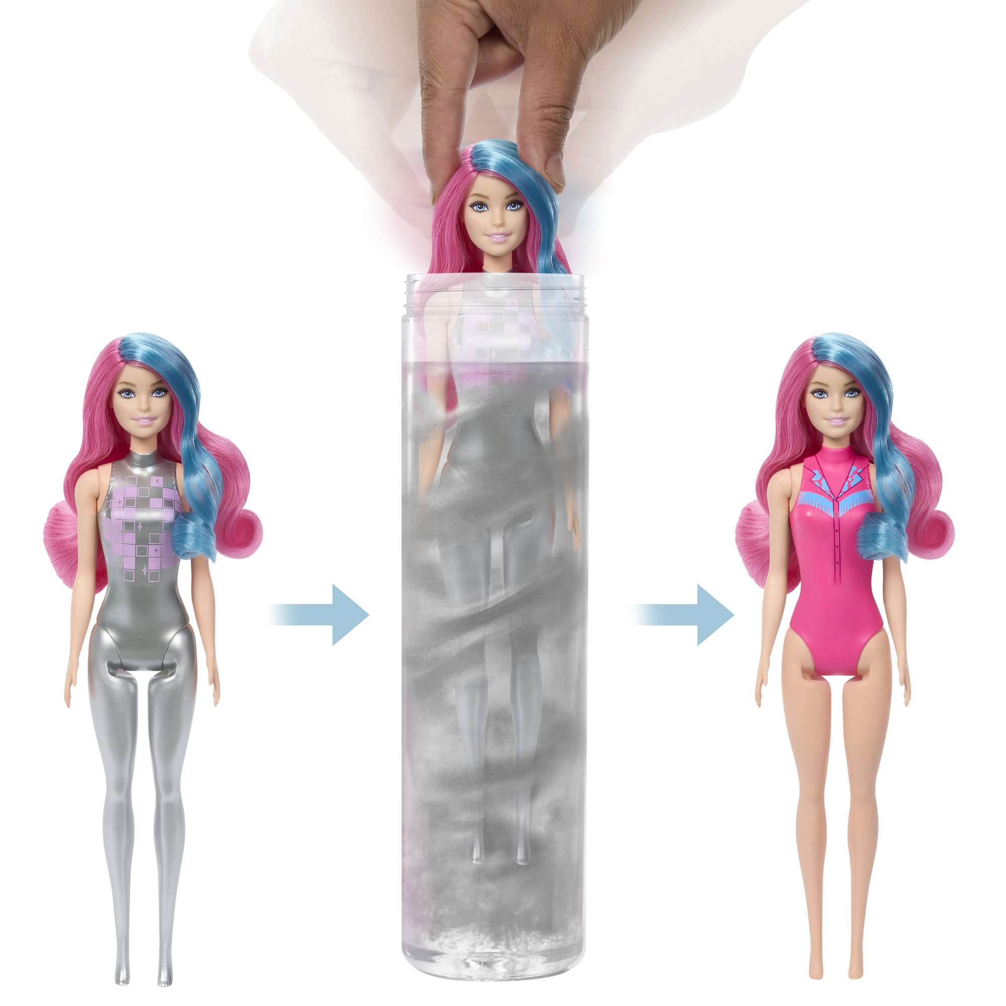 BARBIE COLOR REVEAL siurprizų rinkinys, Disco Star serija (JCP01) - Image 4