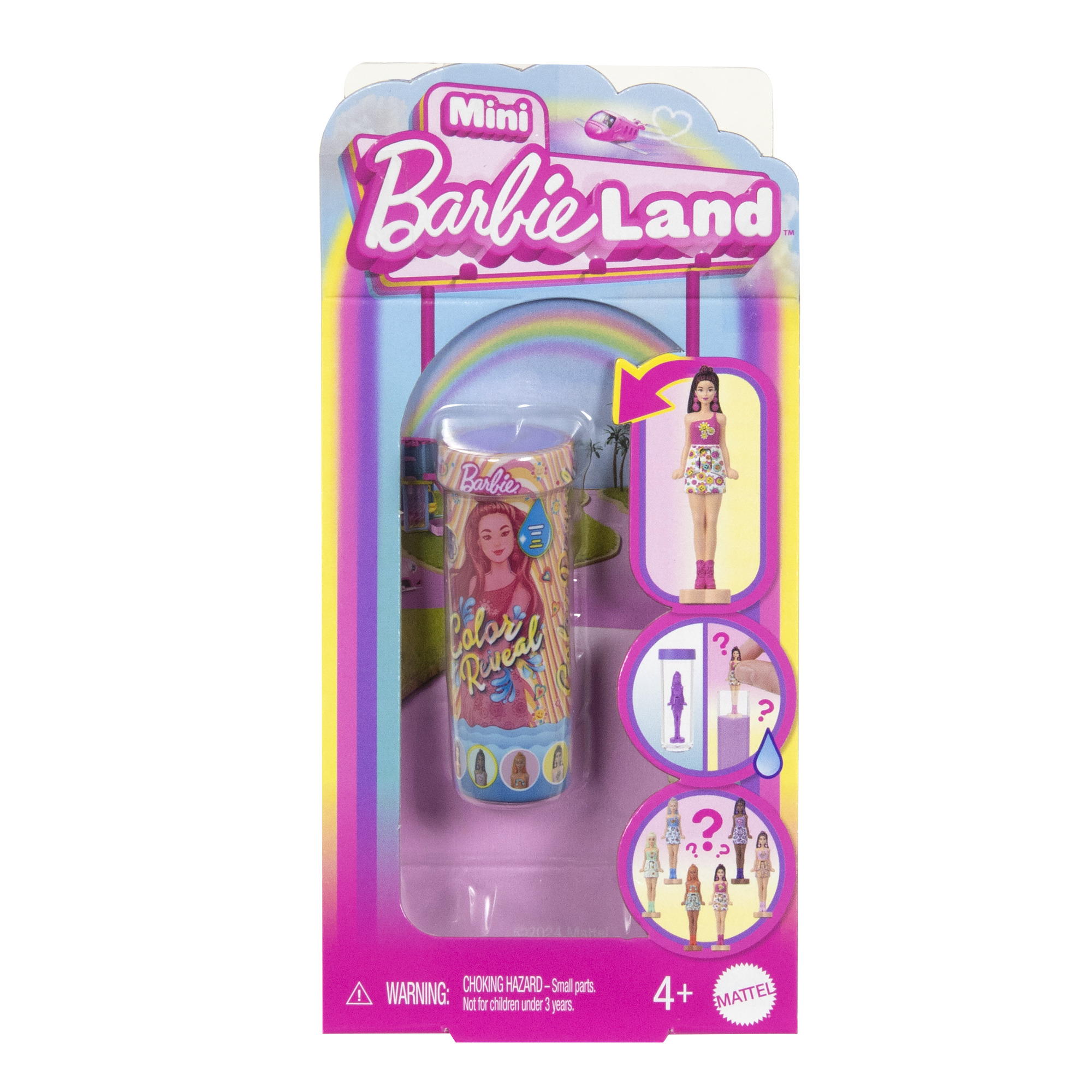 BARBIELAND COLOR REVEAL mini siurprizas - vaivorykštės serija (JCR08) - Image 5