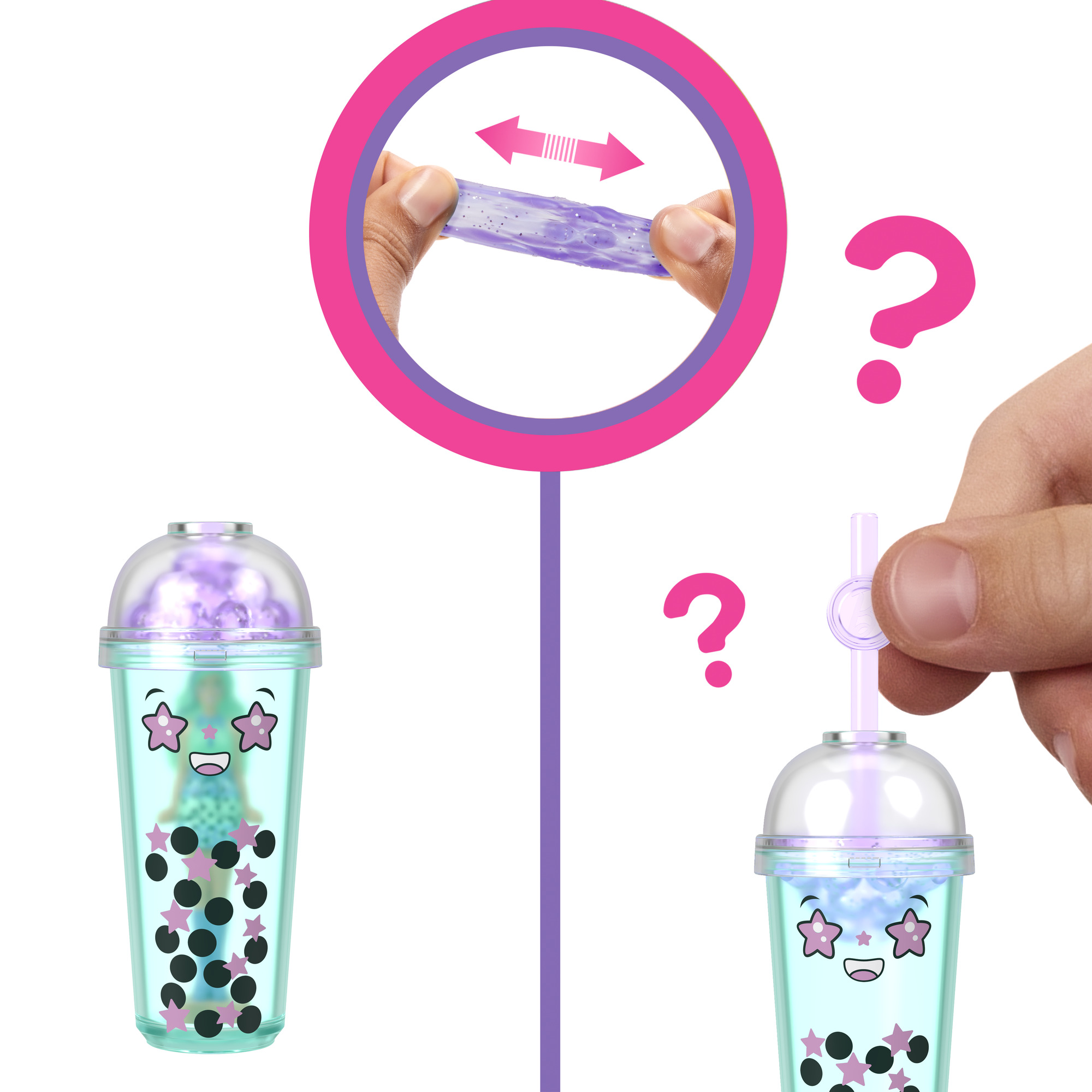 BARBIELAND POP REVEAL mini siurprizas - burbulinės arbatos serija (JCR22) - Image 3