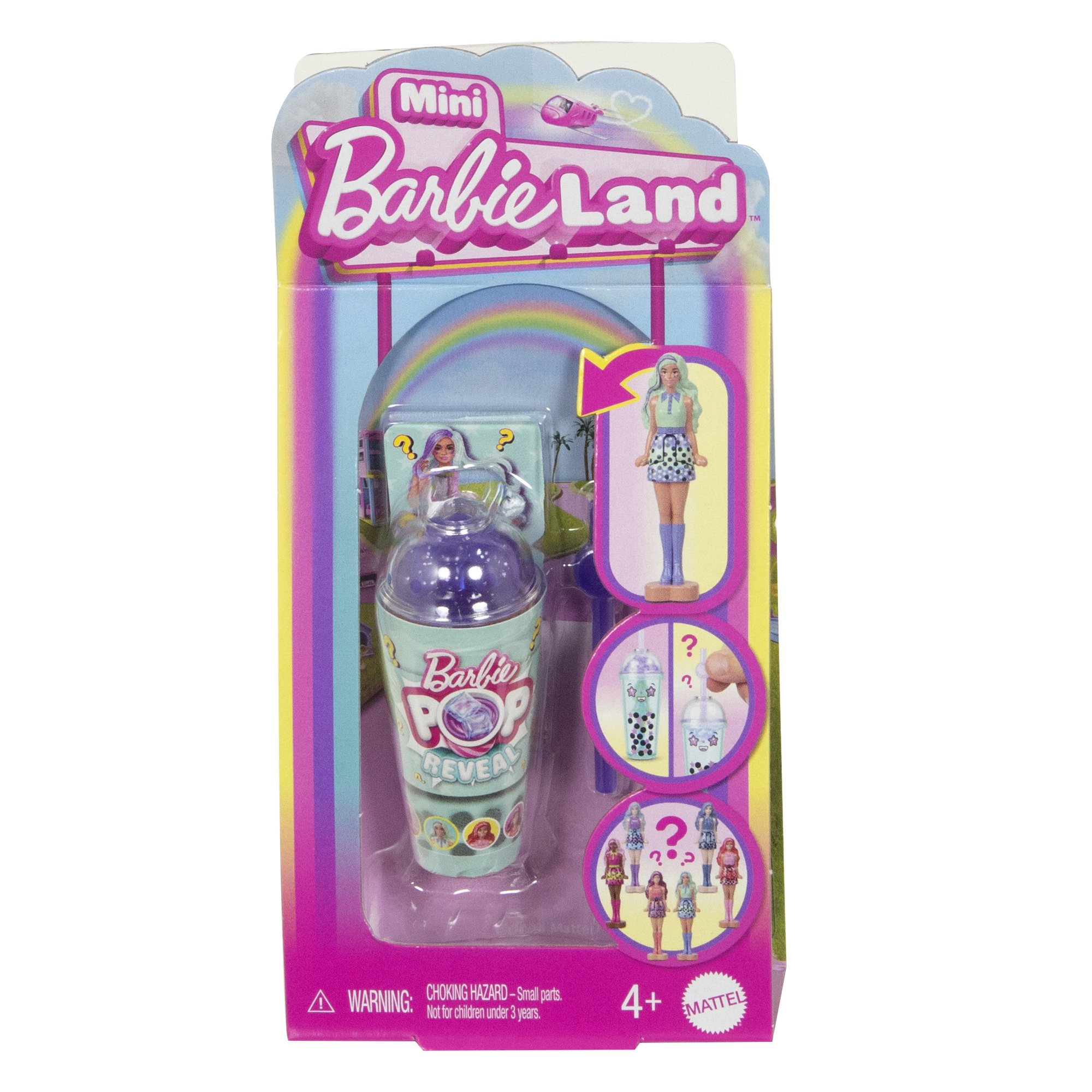 BARBIELAND POP REVEAL mini siurprizas - burbulinės arbatos serija (JCR22) - Image 5