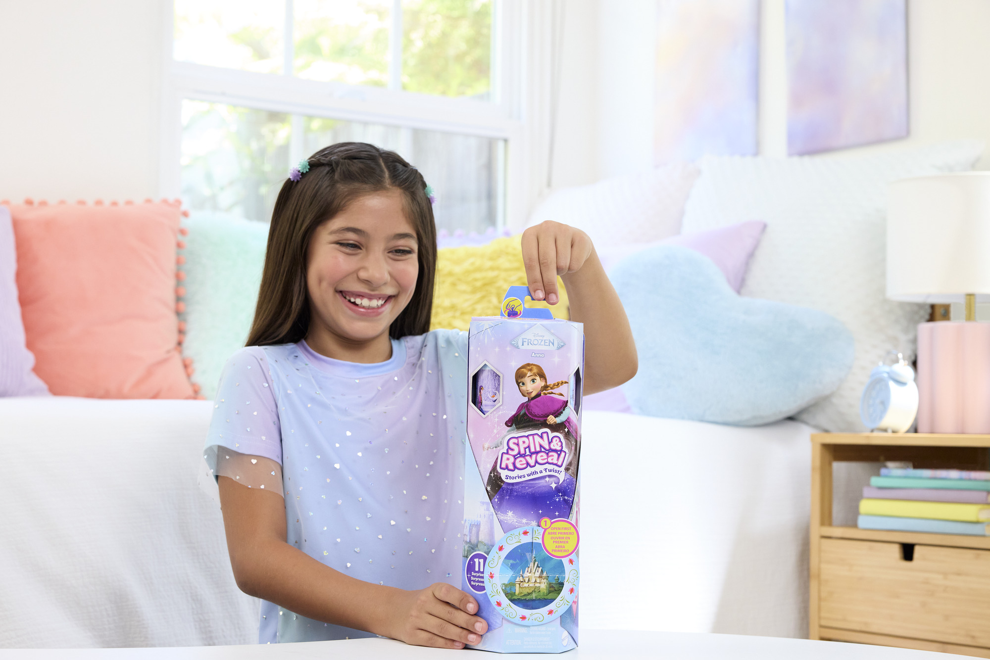 DISNEY FROZEN SPIN and REVEAL Anos siurprizų rinkinys (JBG60) - Image 2