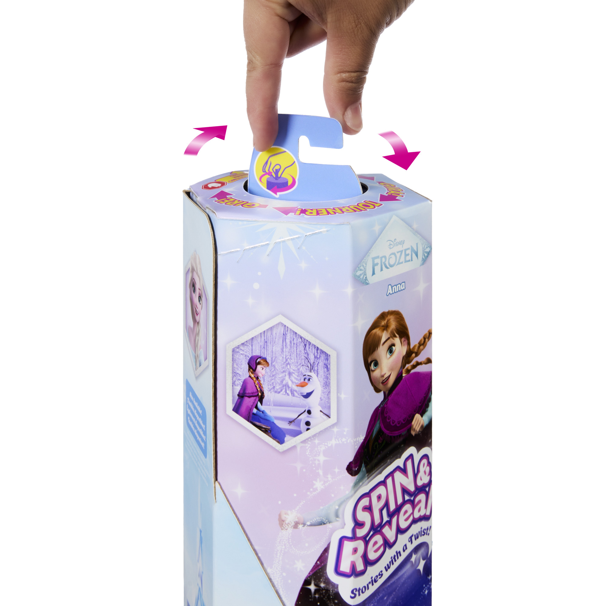 DISNEY FROZEN SPIN and REVEAL Anos siurprizų rinkinys (JBG60) - Image 6