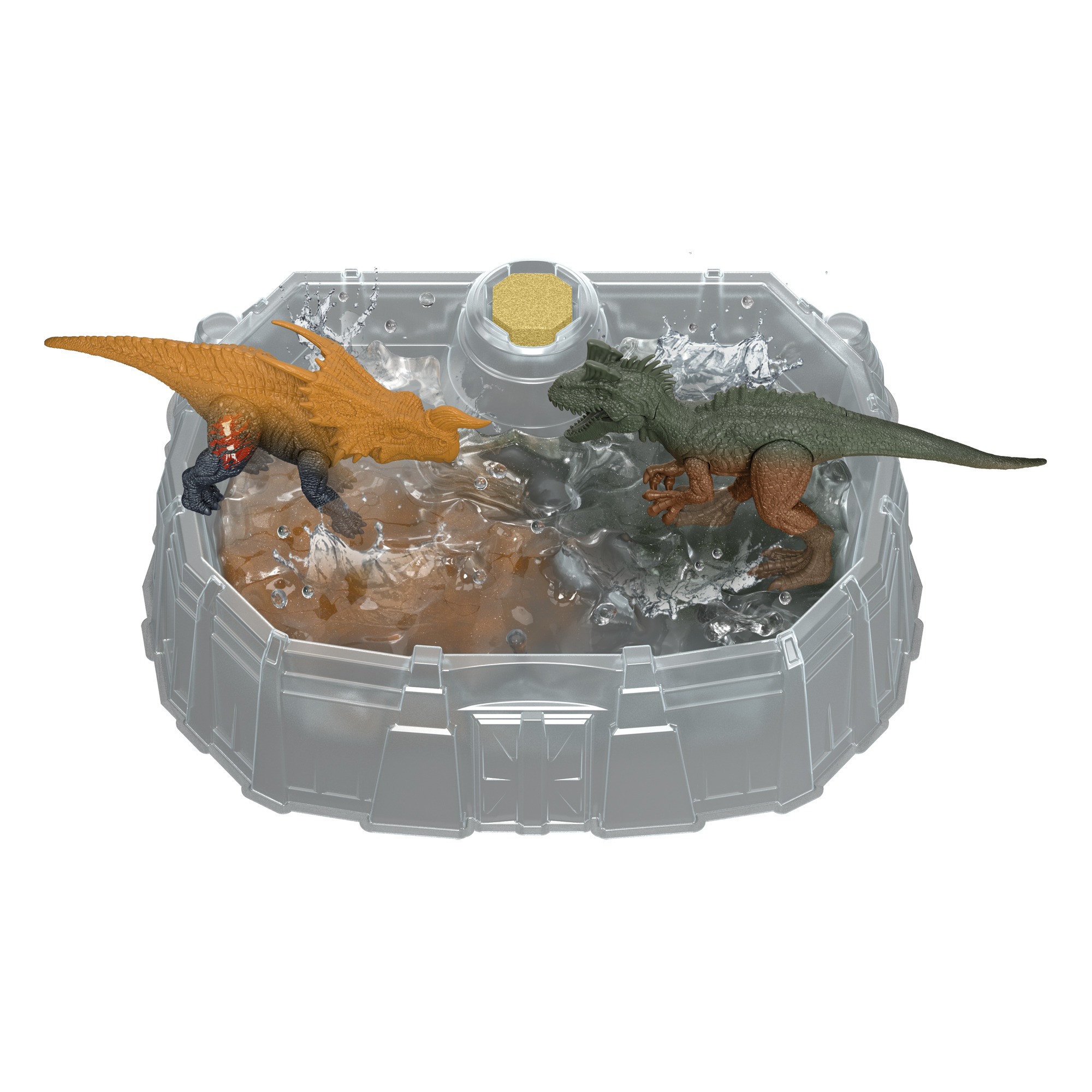 JURASSIC WORLD rinkinys su spalvų keitimo funkcija – Kovų arena (JDC59) - Image 2