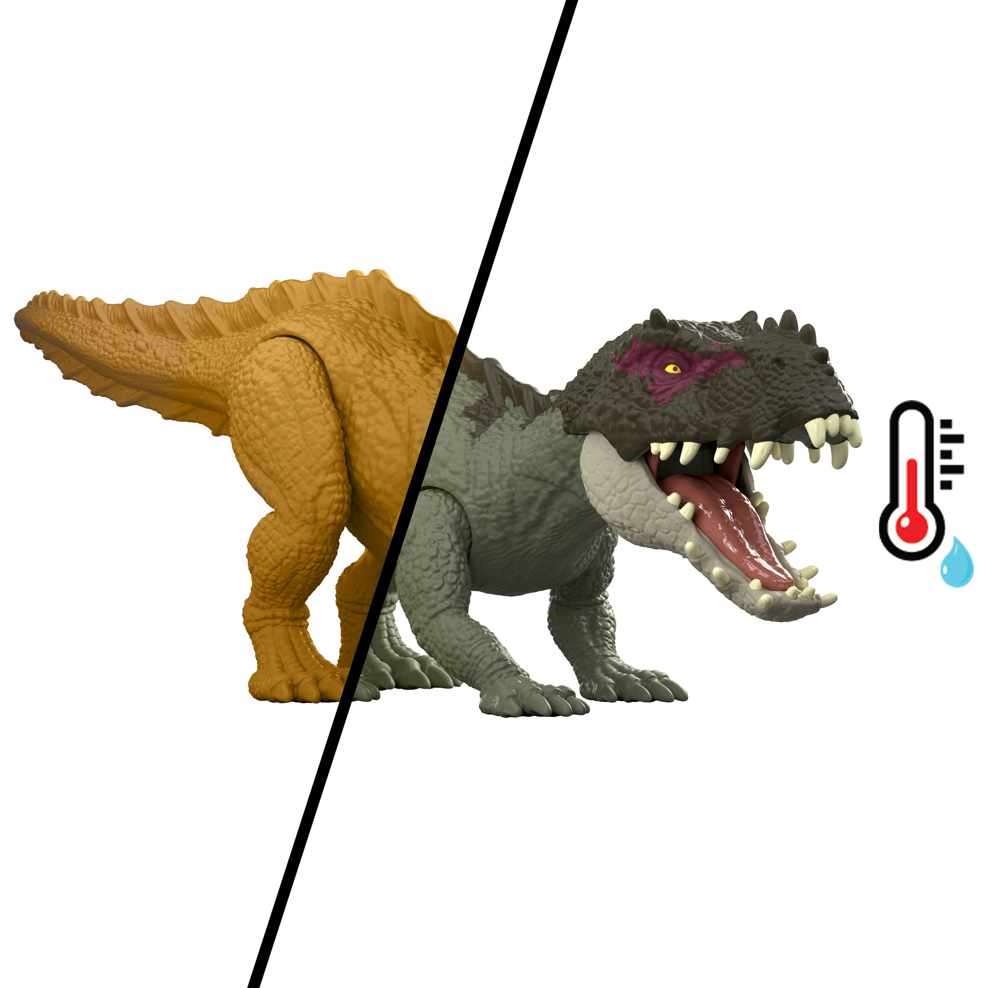 JURASSIC WORLD rinkinys su spalvų keitimo funkcija – Kovų arena (JDC59) - Image 4