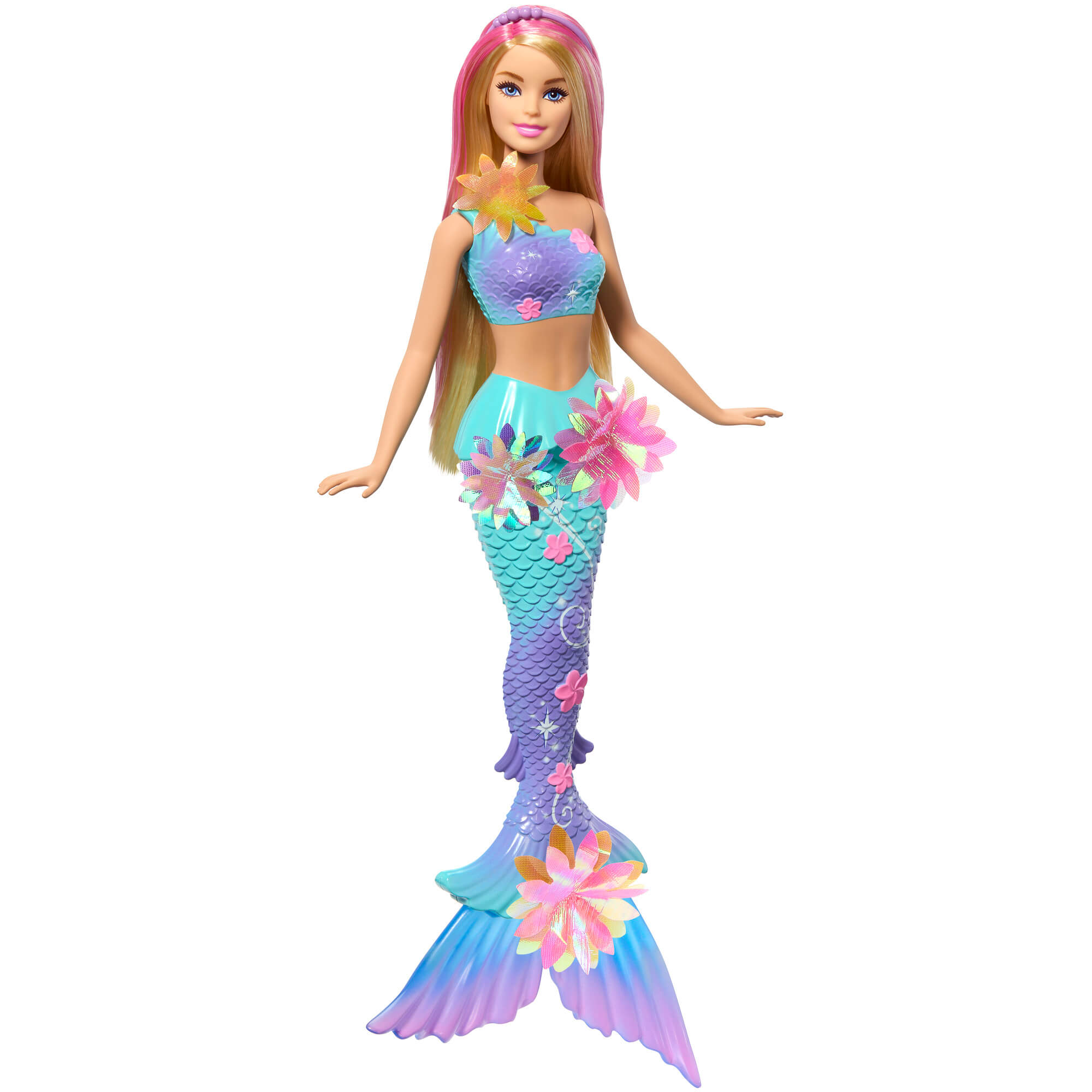 BARBIE DREAMTOPIA BLOOMING MAGIC šviesiaplaukė undinėlė (JDM72) - Image 2
