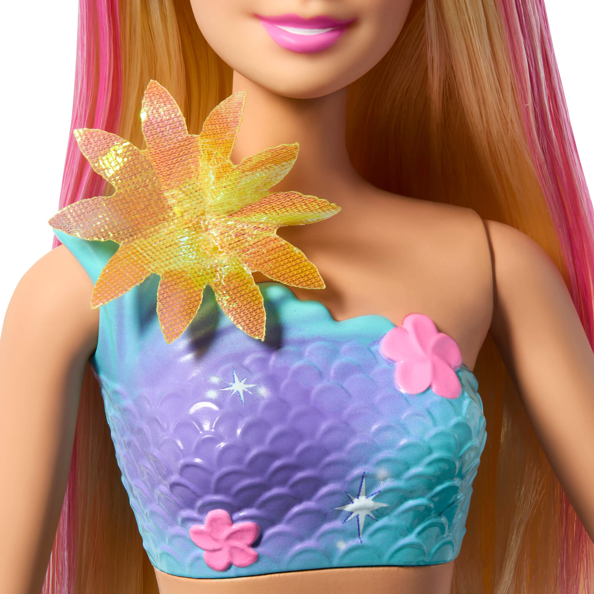 BARBIE DREAMTOPIA BLOOMING MAGIC šviesiaplaukė undinėlė (JDM72) - Image 4