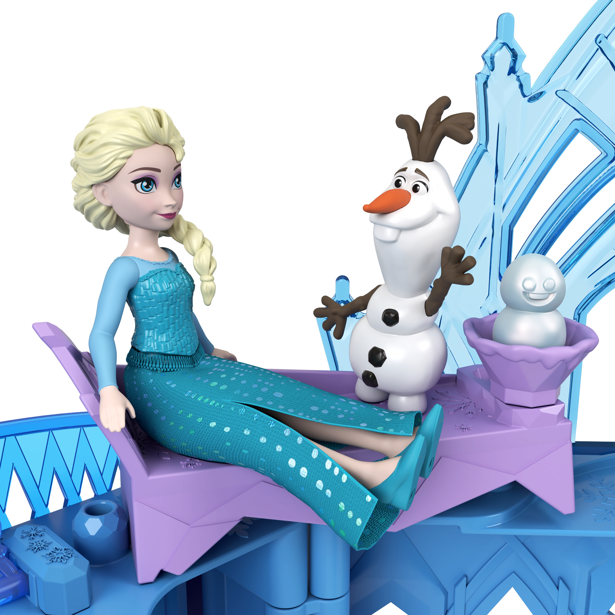 DISNEY FROZEN mažesnio dydžio Elza ir ledo rūmai (JDP63) - Image 5