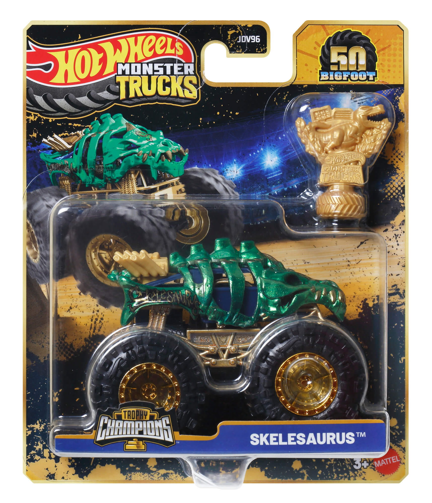 HOT WHEELS MONSTER TRUCKS džipas – Čempionų taurė (JDV96) - Image 2