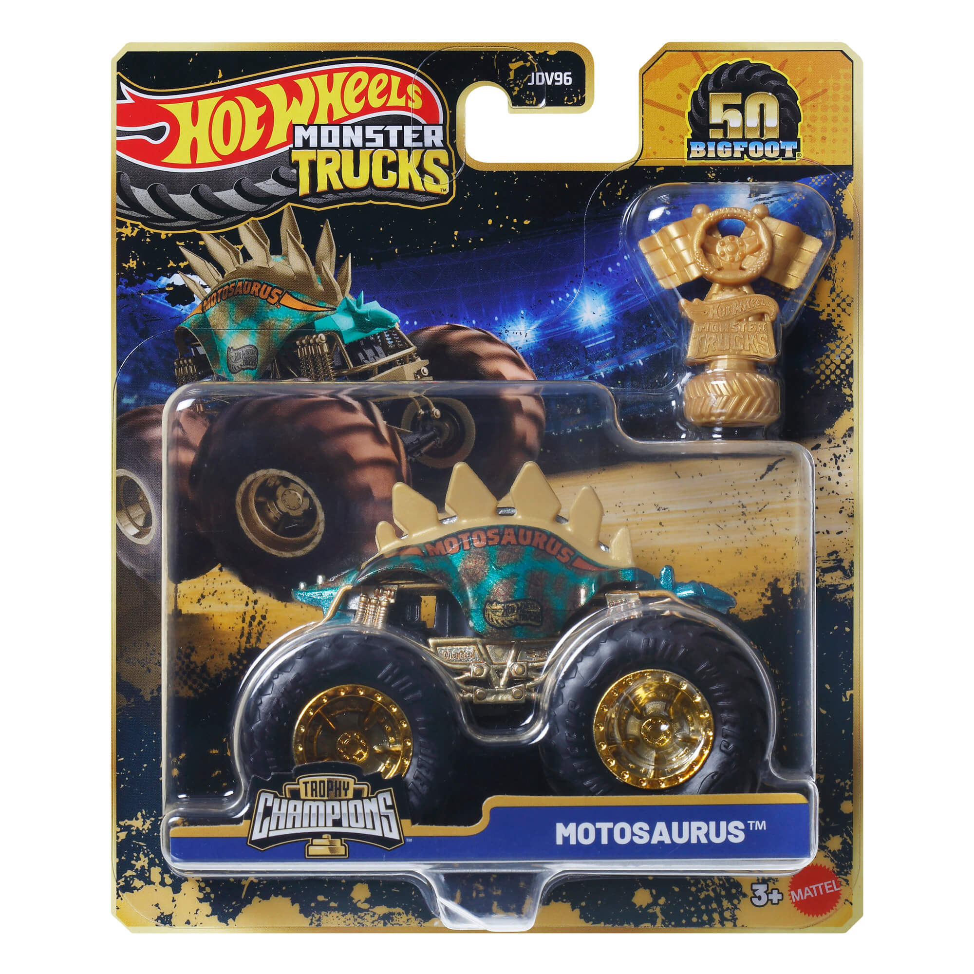 HOT WHEELS MONSTER TRUCKS džipas – Čempionų taurė (JDV96) - Image 3