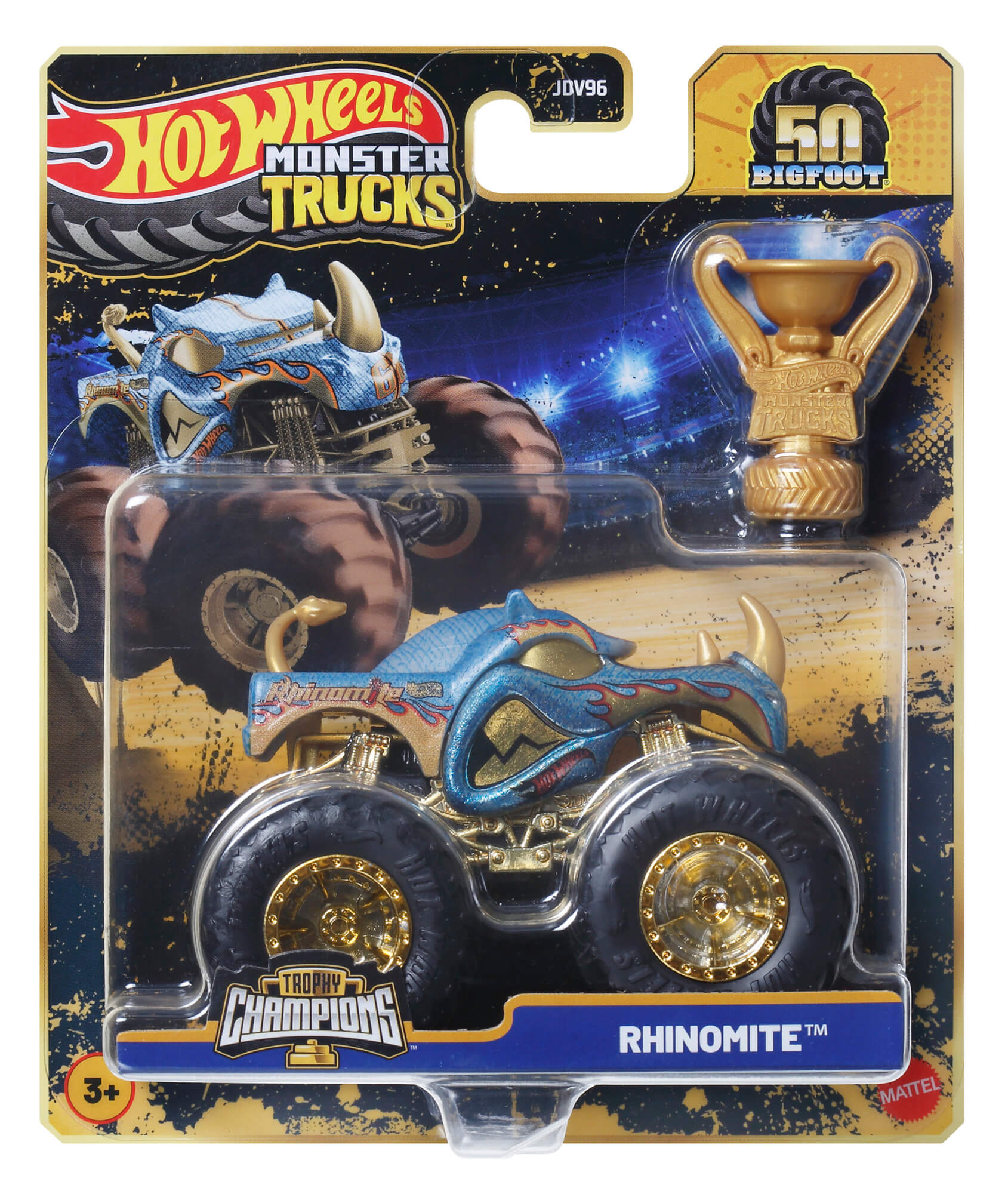 HOT WHEELS MONSTER TRUCKS džipas – Čempionų taurė (JDV96) - Image 5