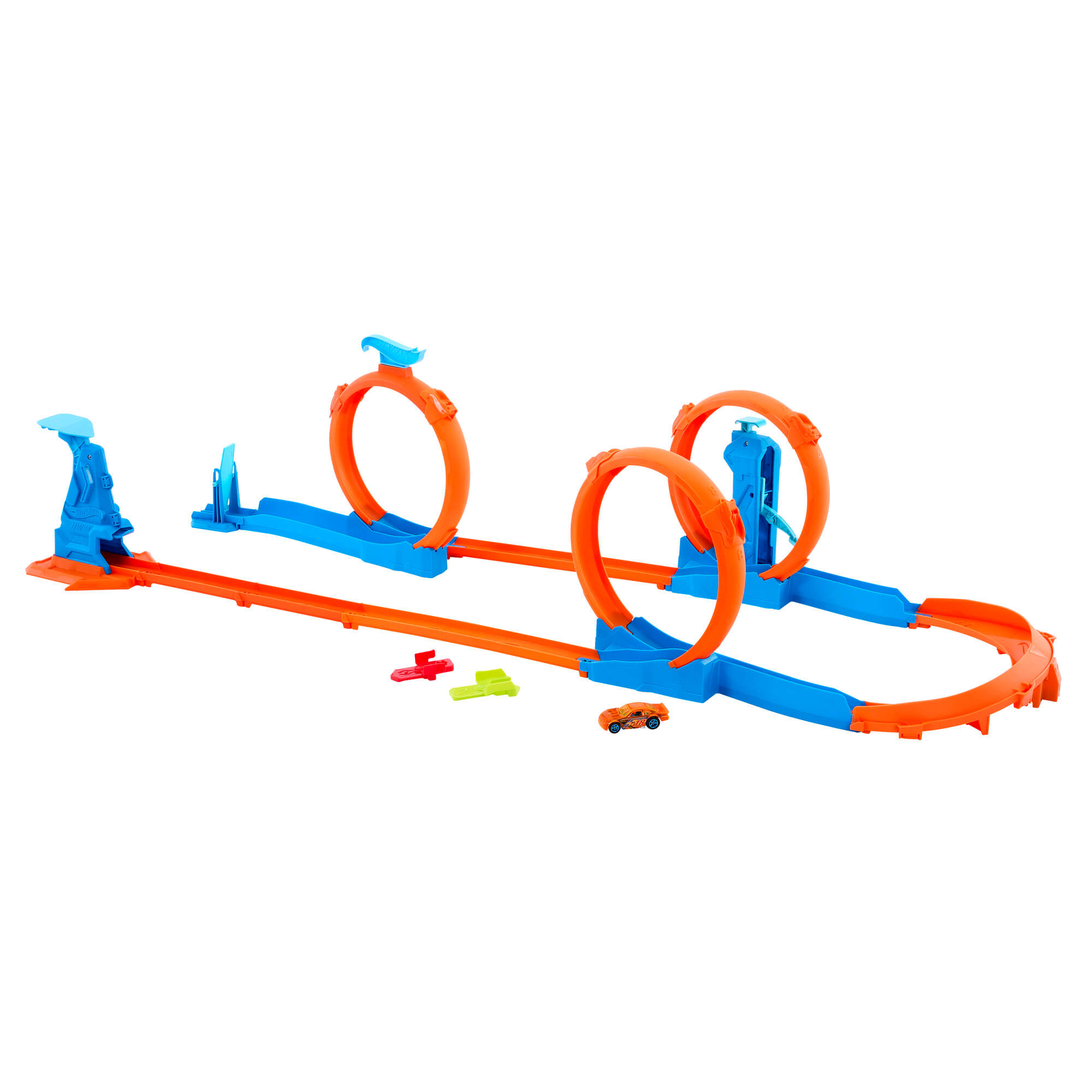 HOT WHEELS trąsų prailginimų rinkinys – Trys kilpos (JDW39) - Image 2