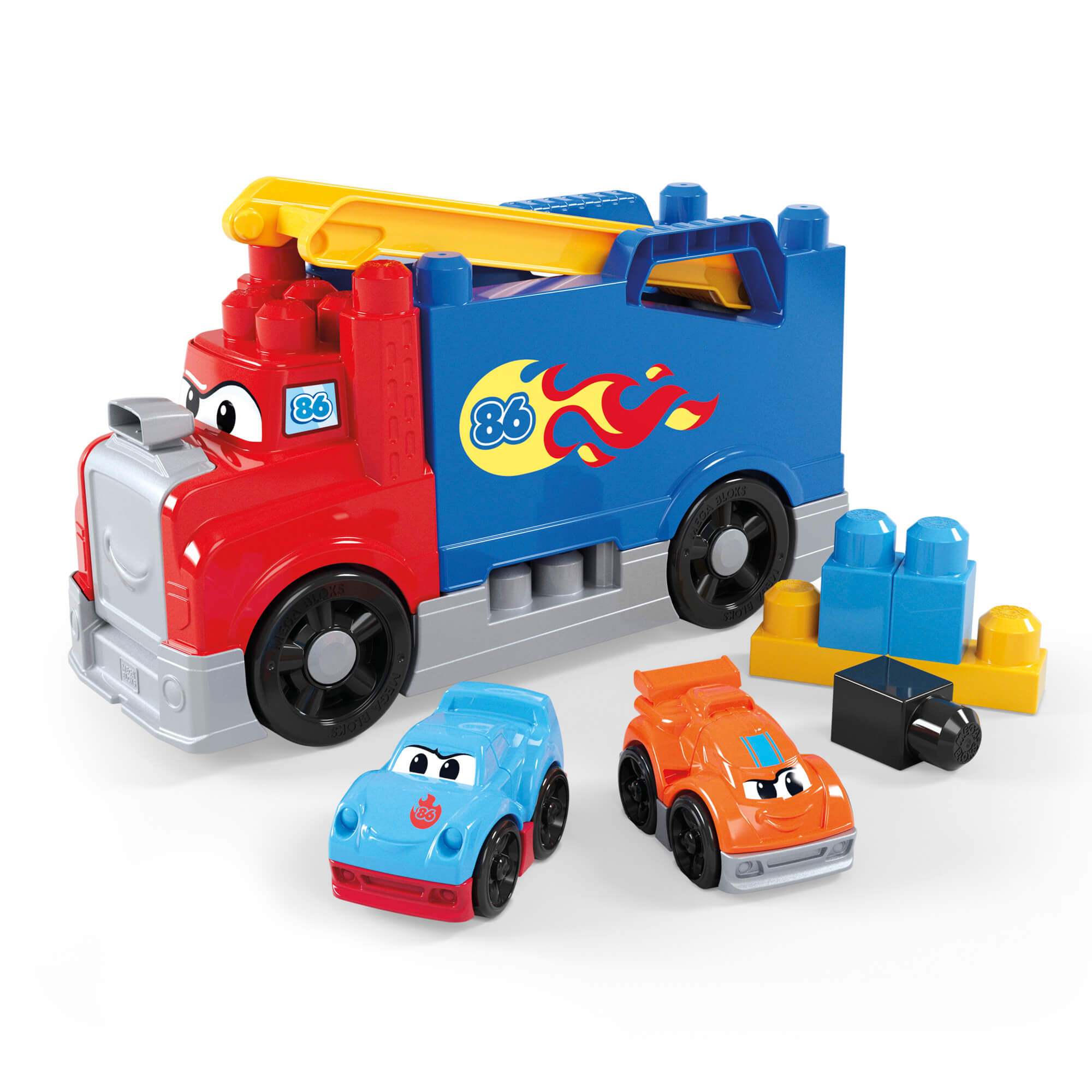 MEGA BLOKS konstruktorius – sunkvežimis su trasa (JFR29) - Image 3