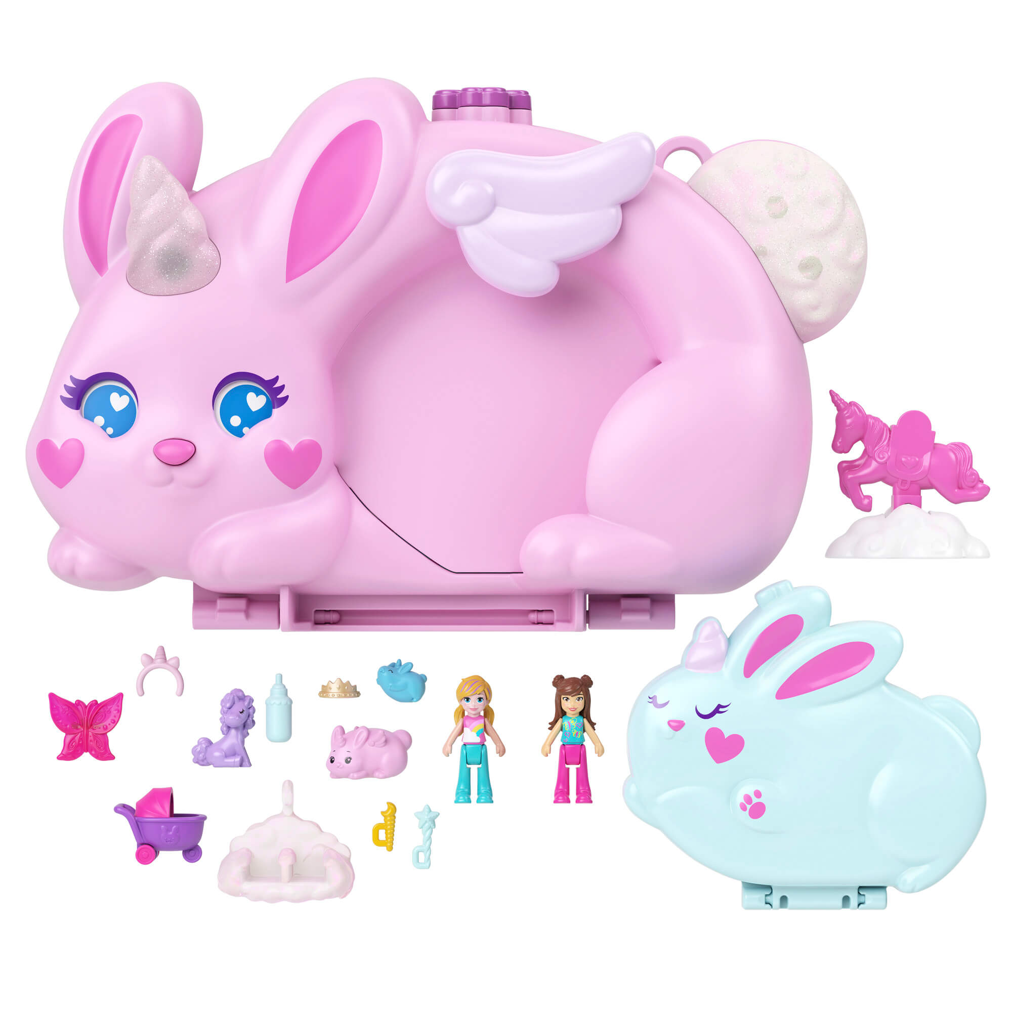 POLLY POCKET BUNNYCORN pramogų rinkinys (JFT88) - Image 2