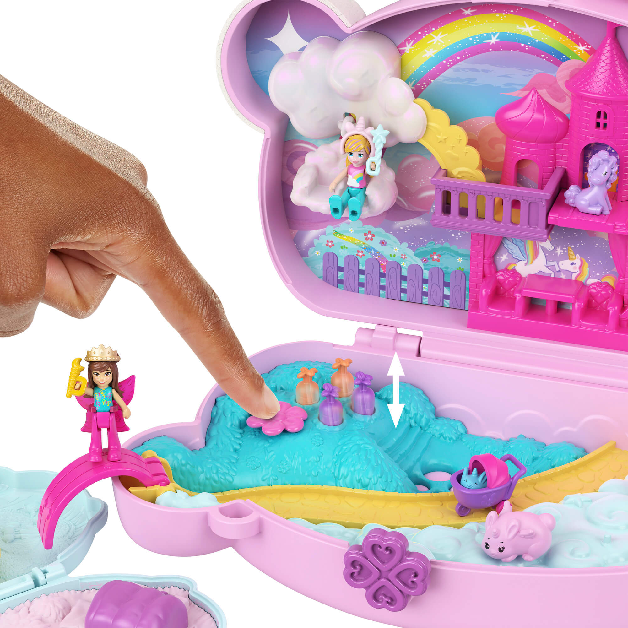 POLLY POCKET BUNNYCORN pramogų rinkinys (JFT88) - Image 6