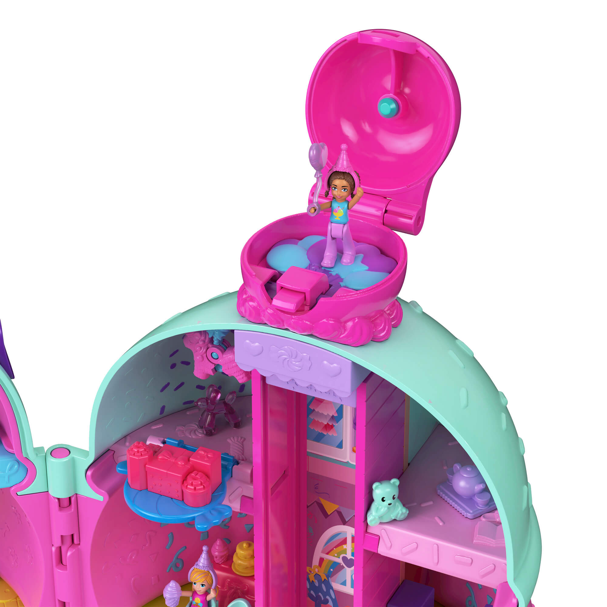 POLLY POCKET ICE CREAM HOUSE pramogų rinkinys (JFT91) - Image 6