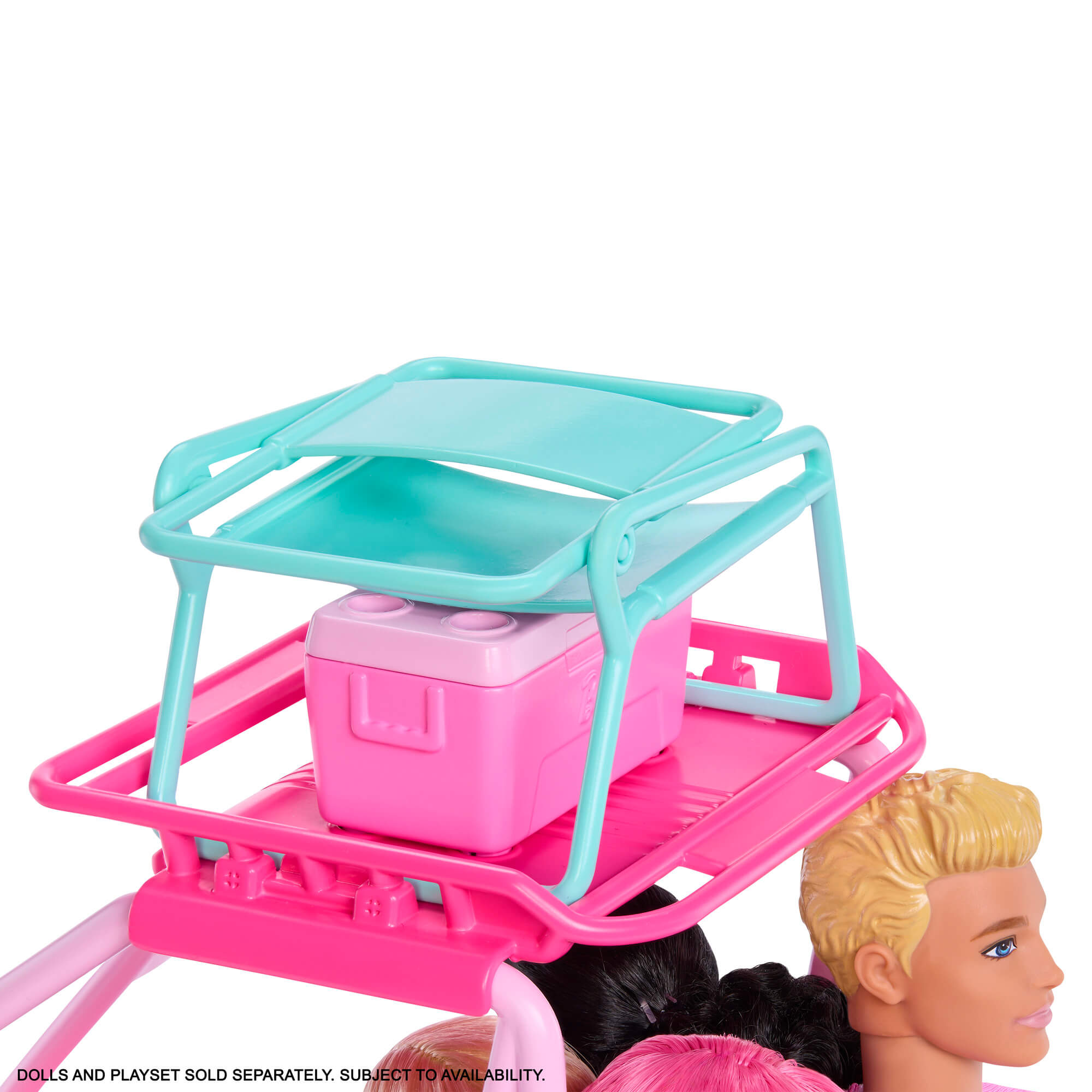 BARBIE MYSTERIES BEACH BUGGY paplūdimio automobilis (JFV68) - Image 6