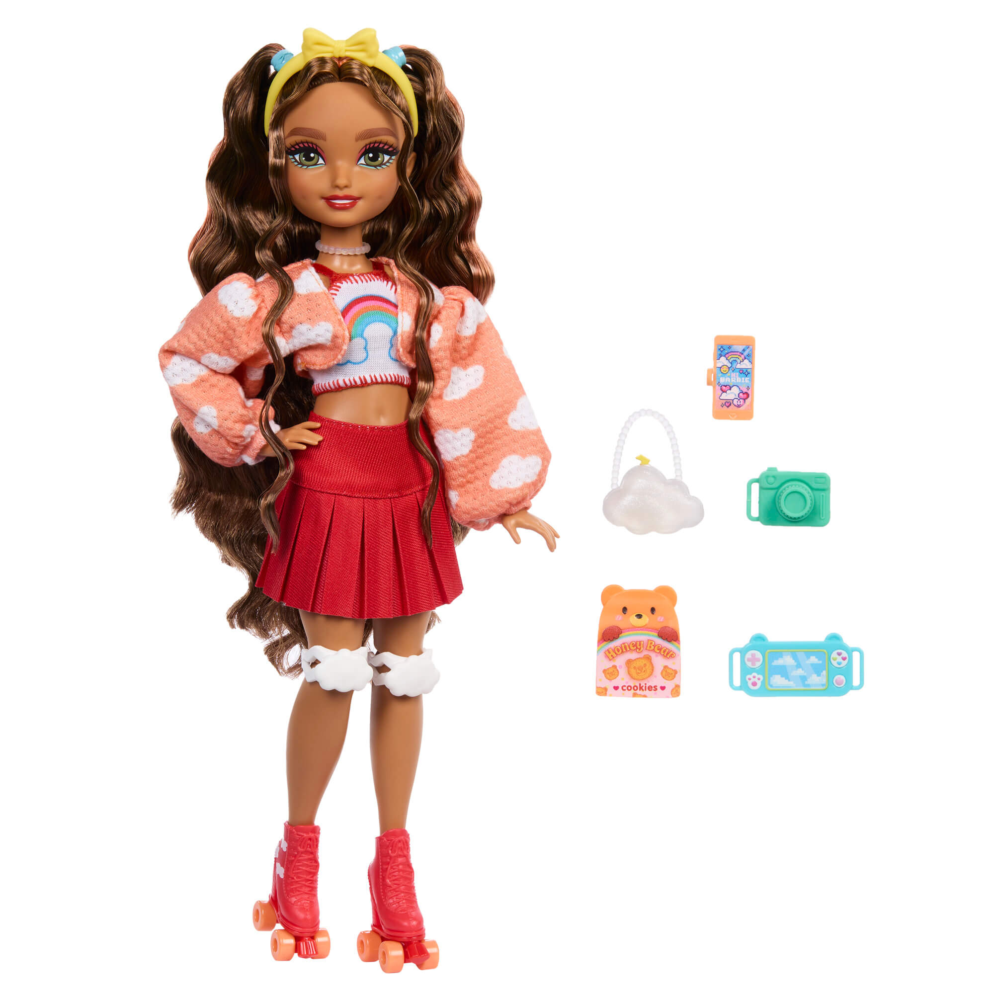 BARBIE DREAM BESTIES ROLLER SKATE lėlė – Teresa (JFX98) - Image 2