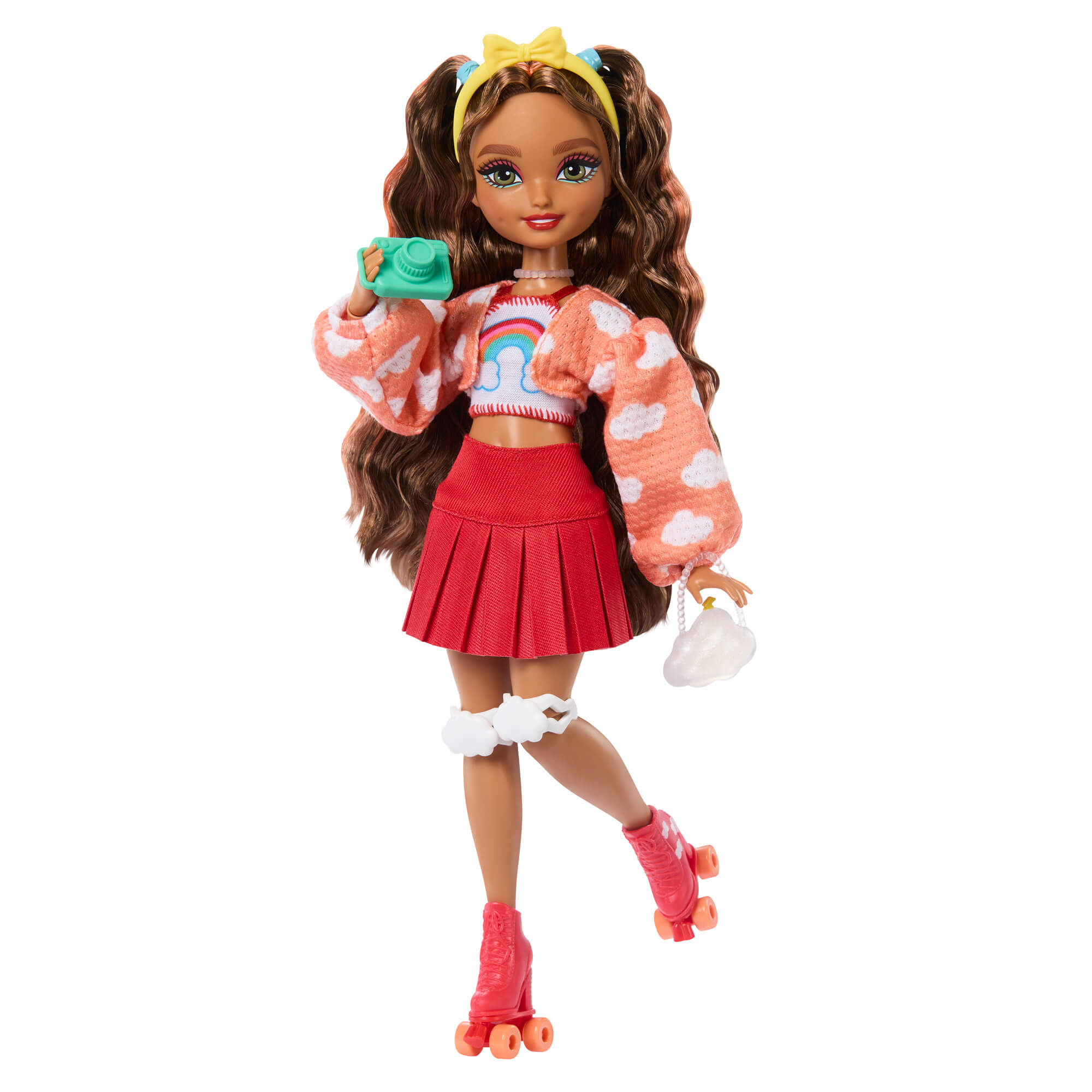 BARBIE DREAM BESTIES ROLLER SKATE lėlė – Teresa (JFX98) - Image 5