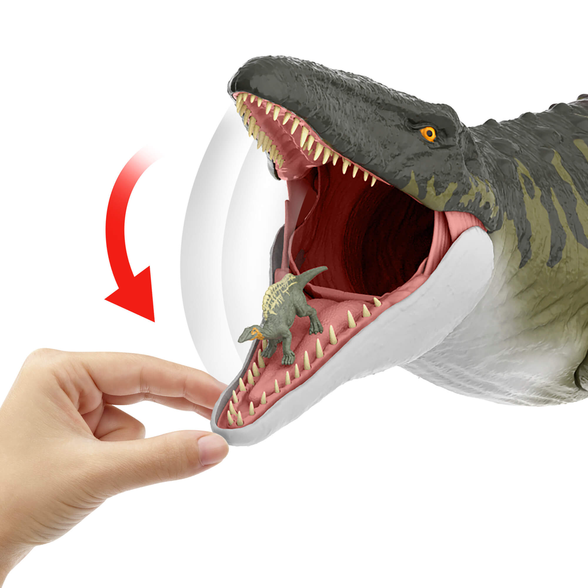 JURASSIC WORLD milžiniška figūrėlė – Super Colossal Mosa (JGB51) - Image 2