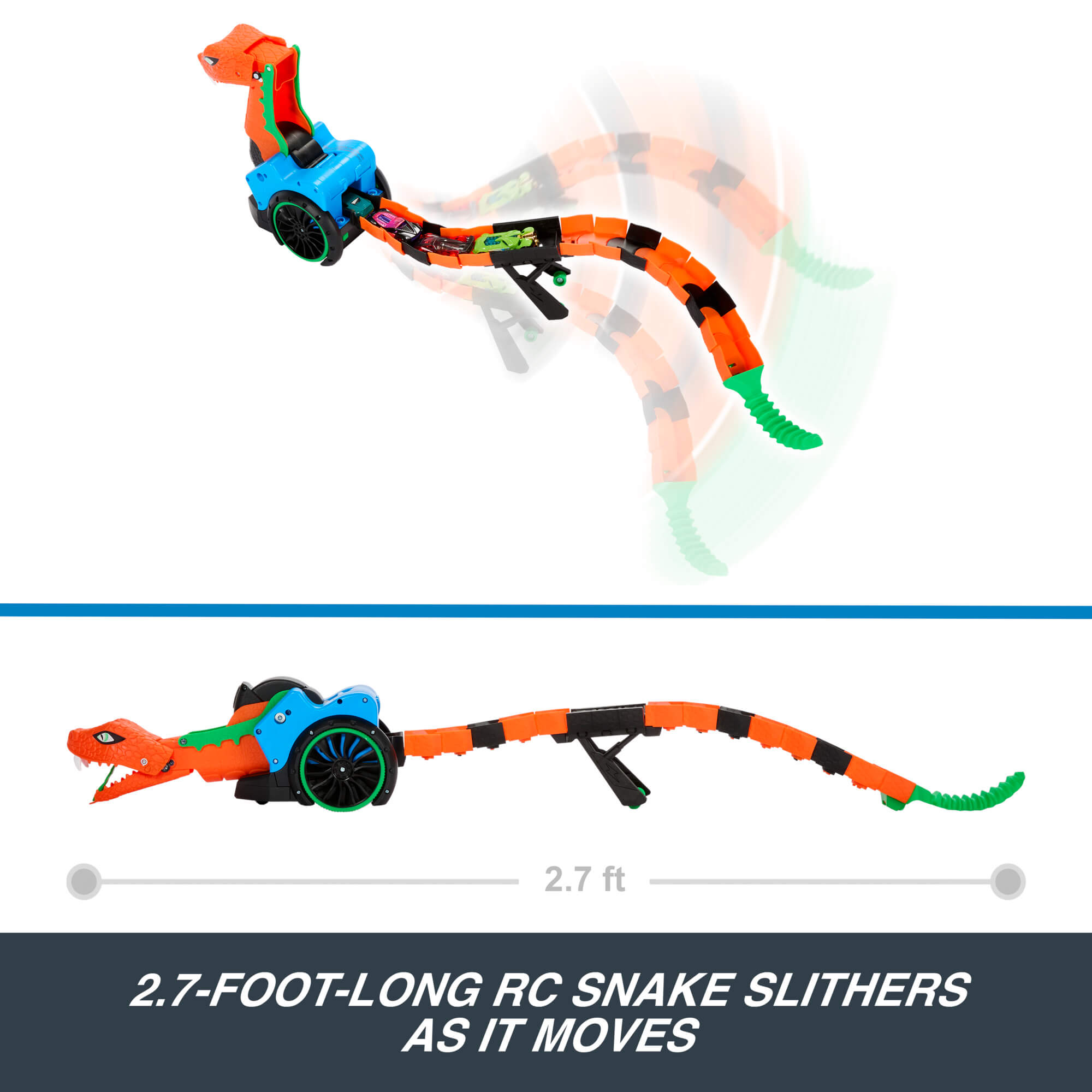 HOT WHEELS RC Let's Race Gyvatė (JGD11) - Image 2