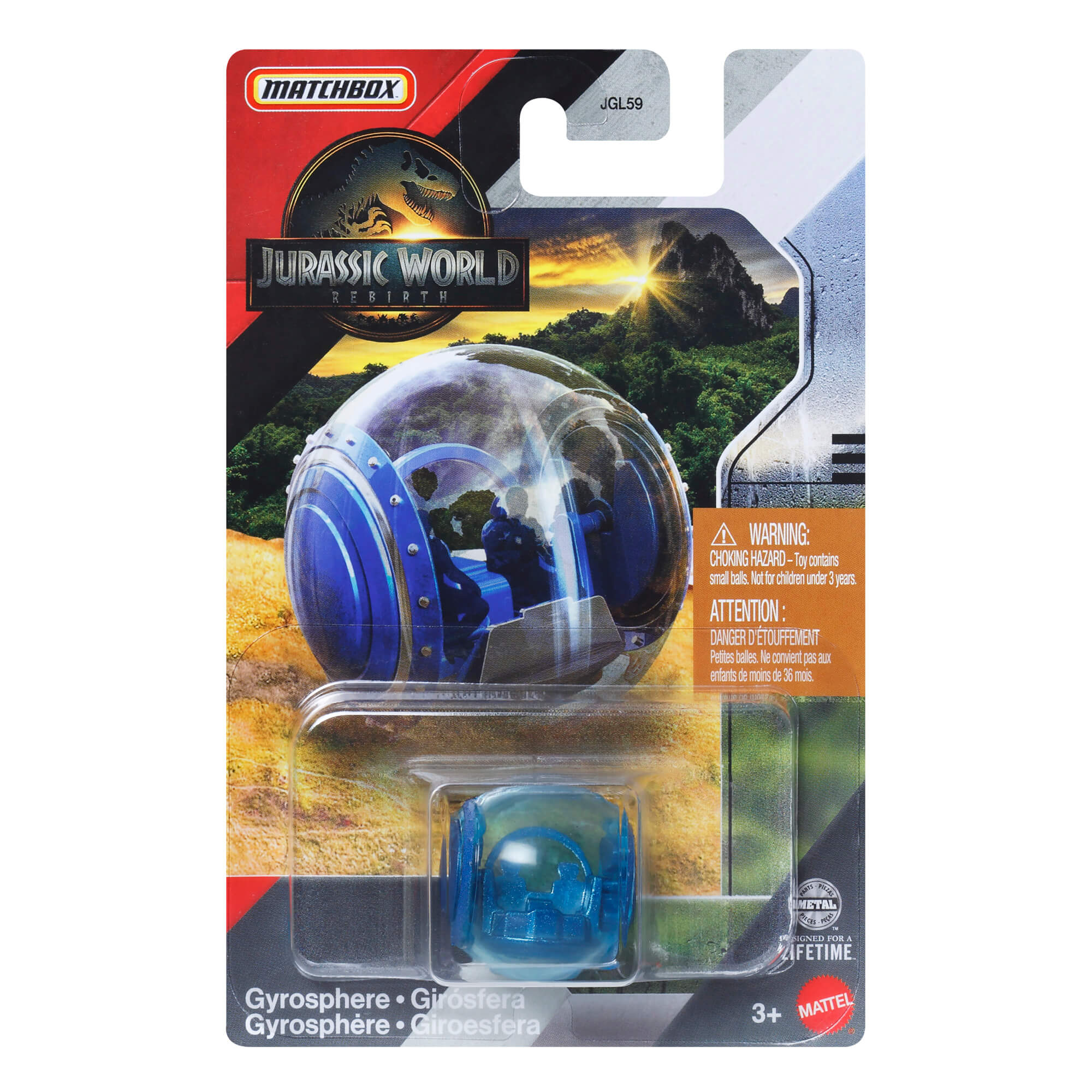 MATCHBOX JURASSIC WORLD automodeliukas (JGL59) - Image 3