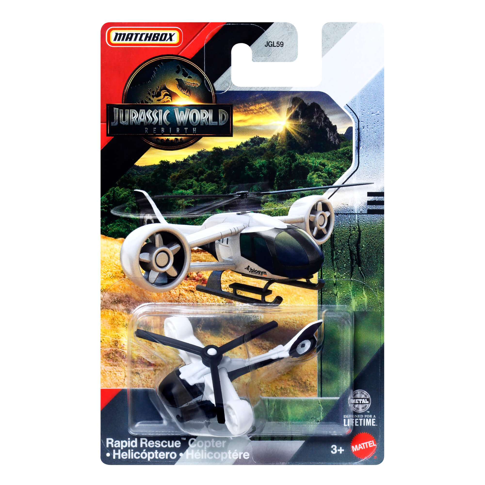 MATCHBOX JURASSIC WORLD automodeliukas (JGL59) - Image 4
