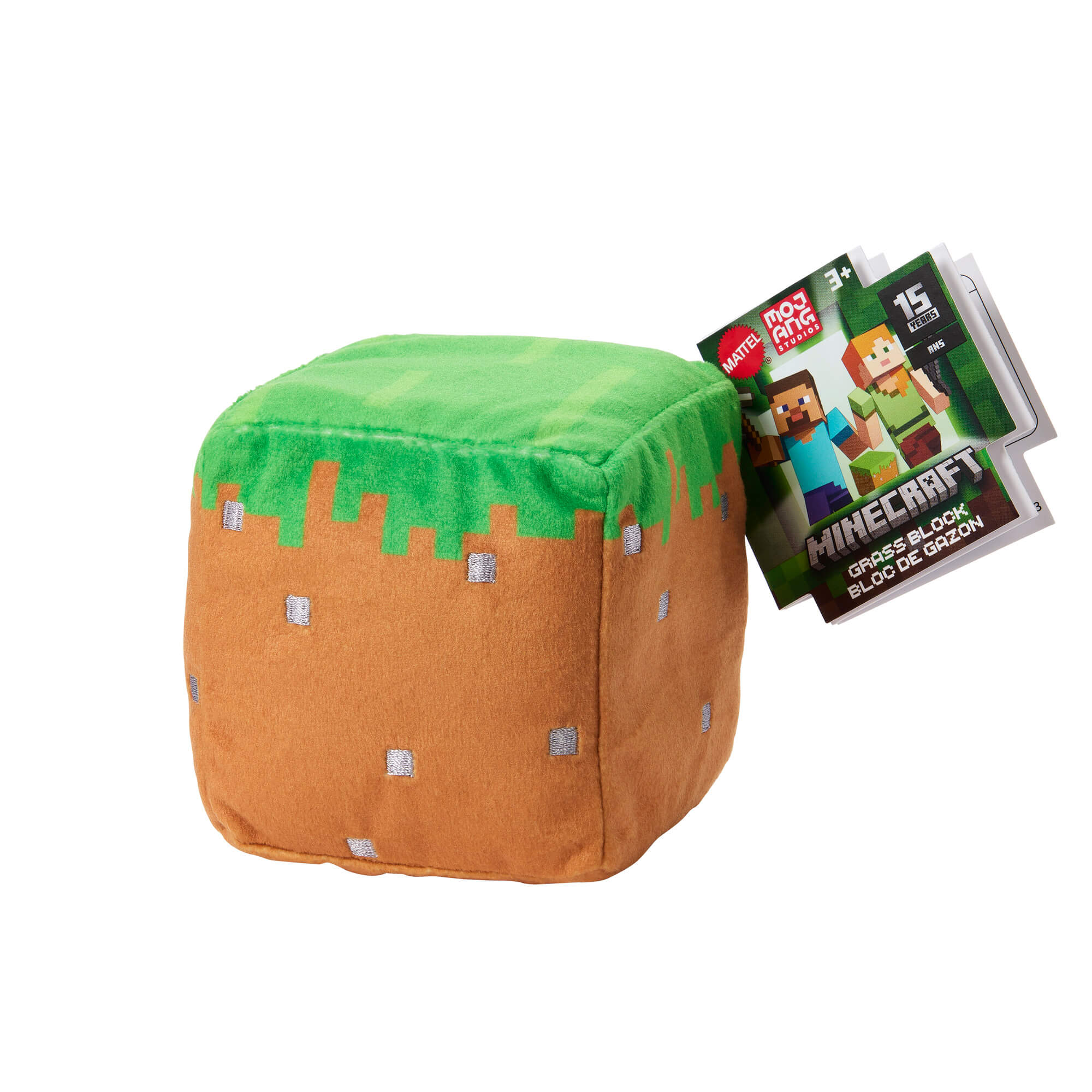 MINECRAFT pliušinis žaislas – kubas (JGR74) - Image 3
