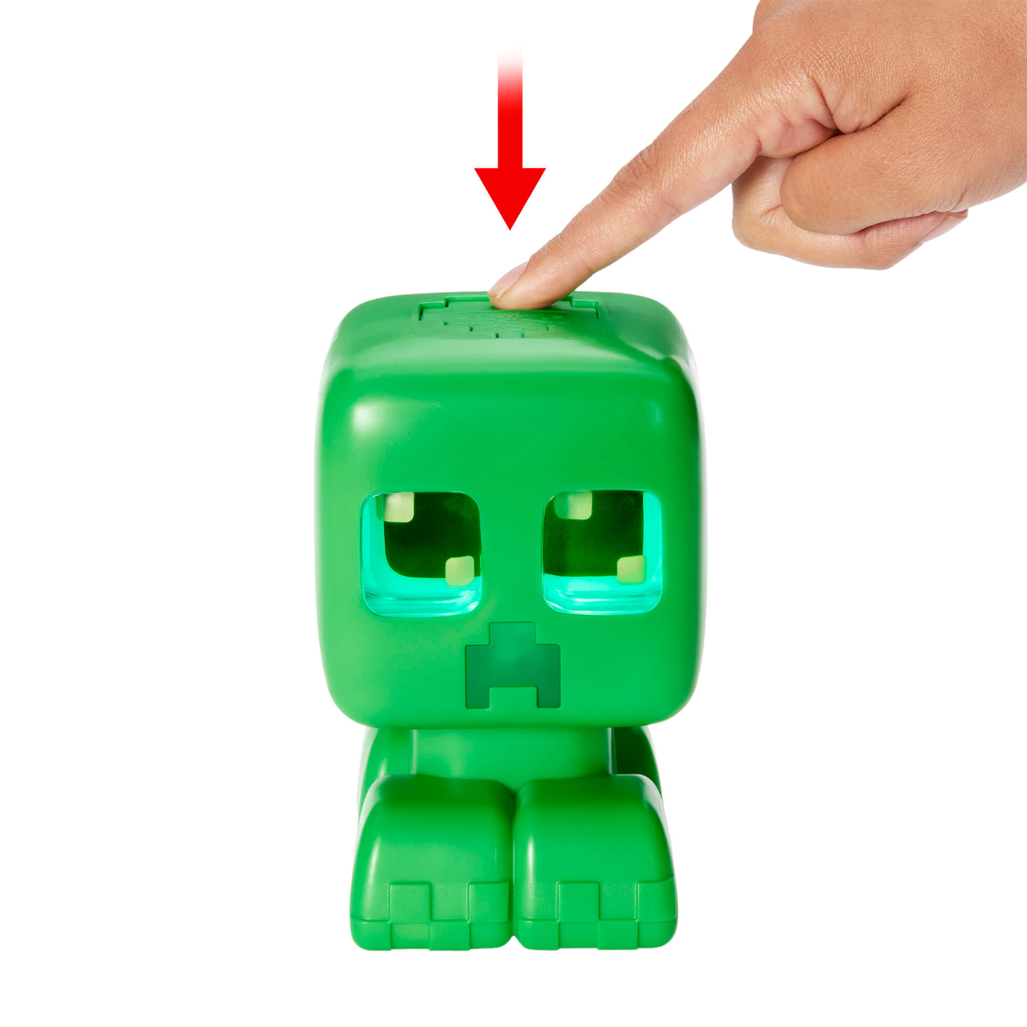MINECRAFT interaktyvi figūrėlė – My Pet Creeper (JGX49) - Image 5