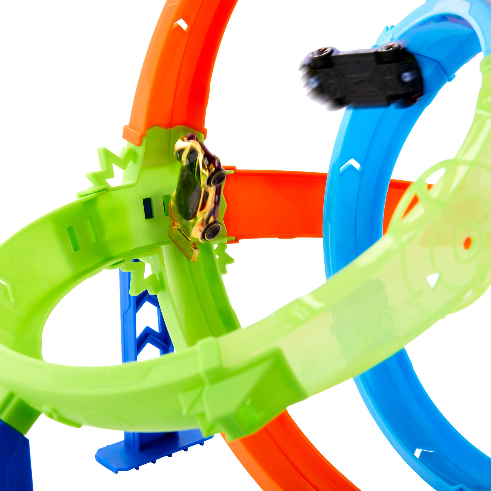 HOT WHEELS STUNT TRACKS rinkinys – Dvigubos kilpos iššūkis (JHK73) - Image 5