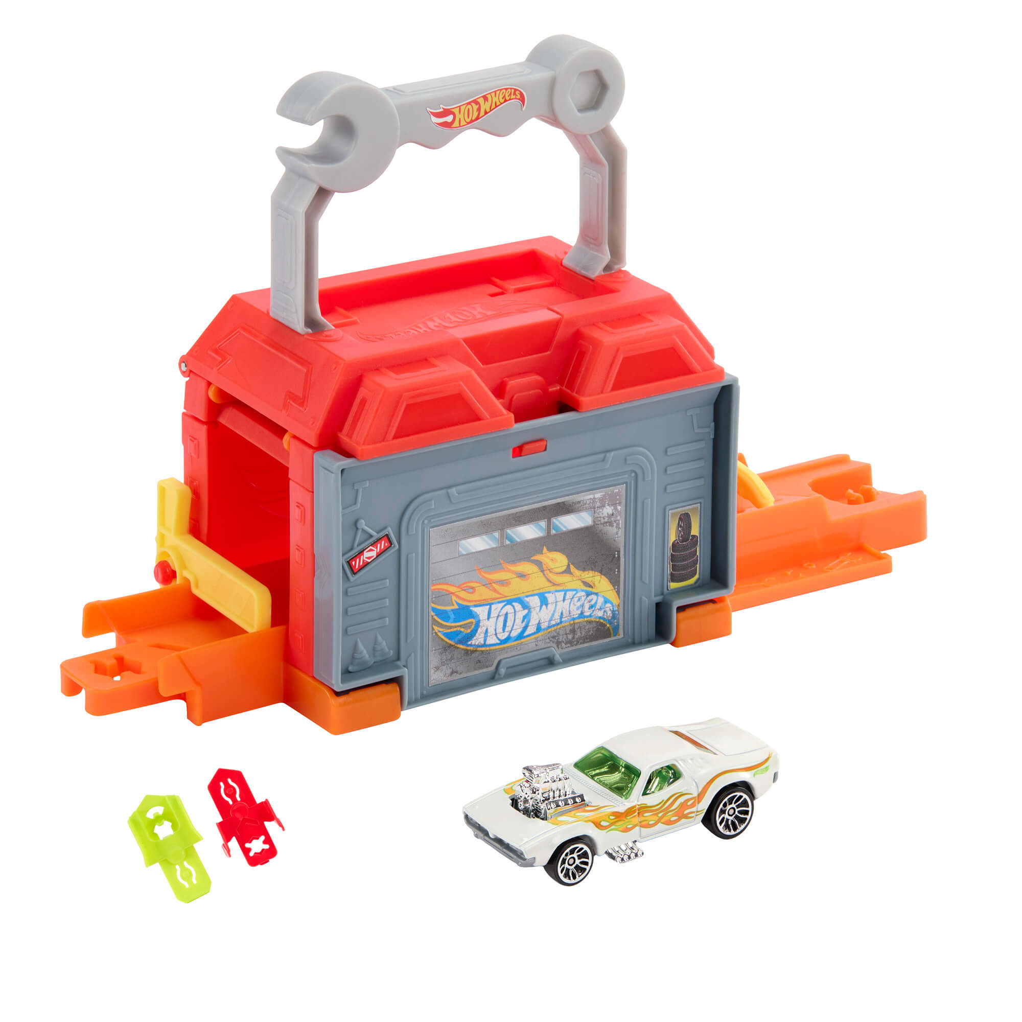 HOT WHEELS CITY PLAY AND GO trasos rinkinys (JHL43) - Image 2