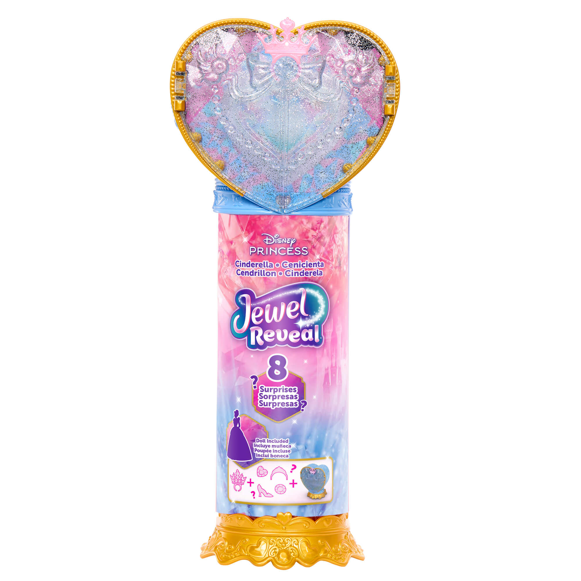 DISNEY PRINCESS JEWEL REVEAL Pelenės siurprizas (JHL50) - Image 6