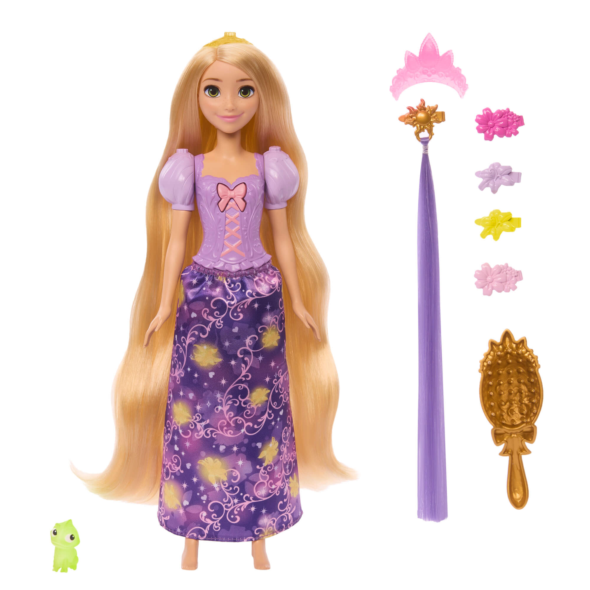 DISNEY PRINCESS RUPUNZEL interaktyvi lėlė Auksaplaukė (JHL46) - Image 2