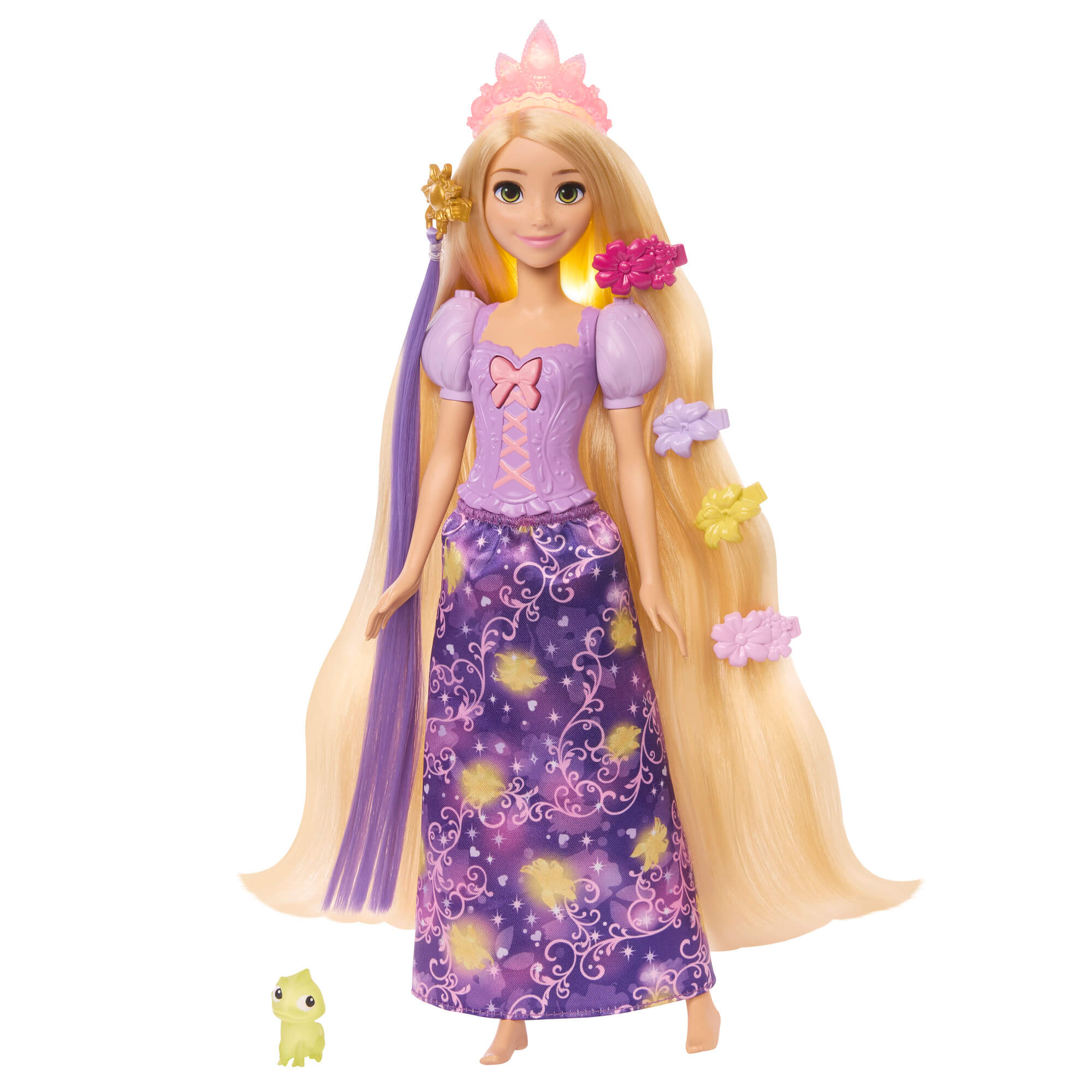 DISNEY PRINCESS RUPUNZEL interaktyvi lėlė Auksaplaukė (JHL46) - Image 3