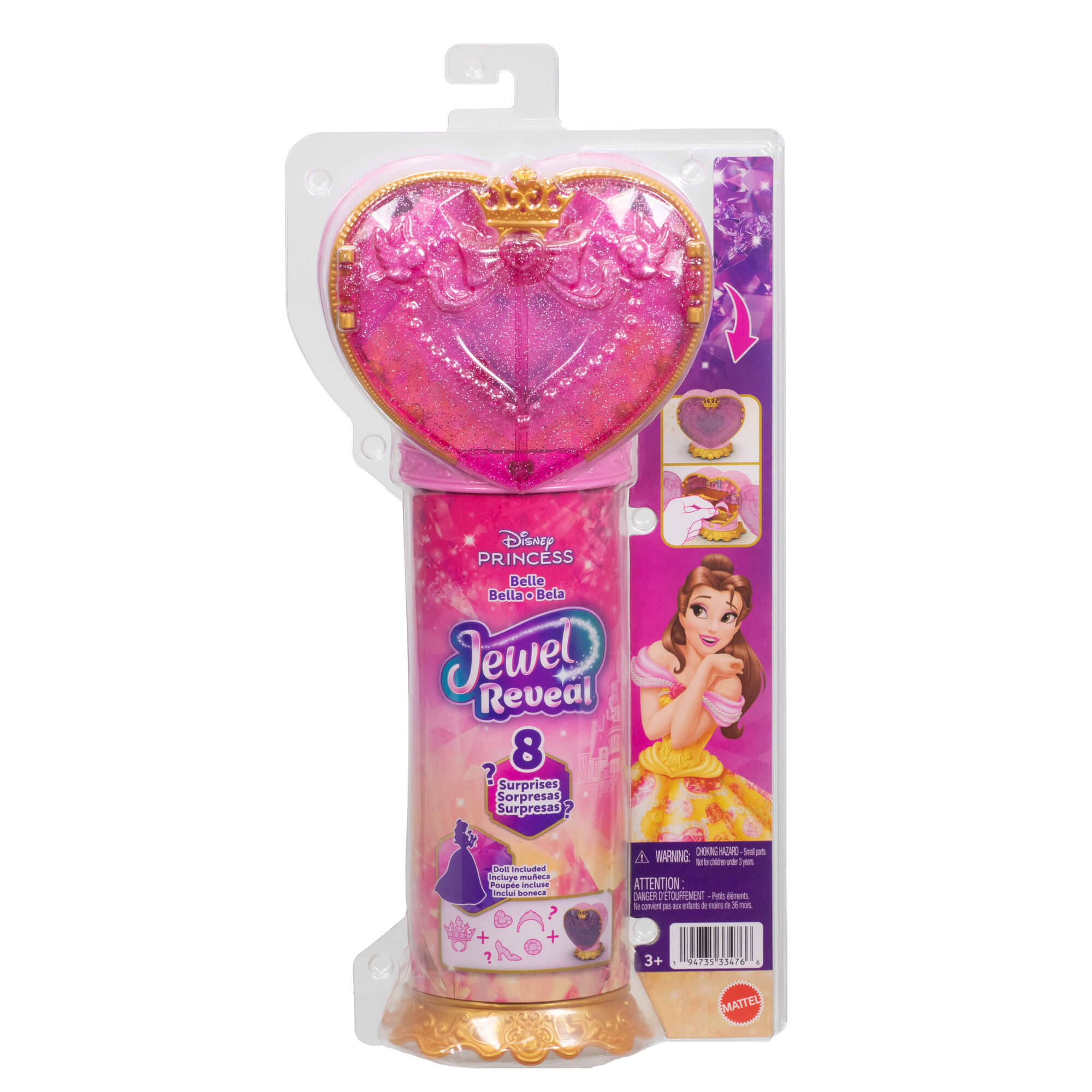 DISNEY PRINCESS JEWEL REVEAL Gražuolės siurprizas (JHL51) - Image 6