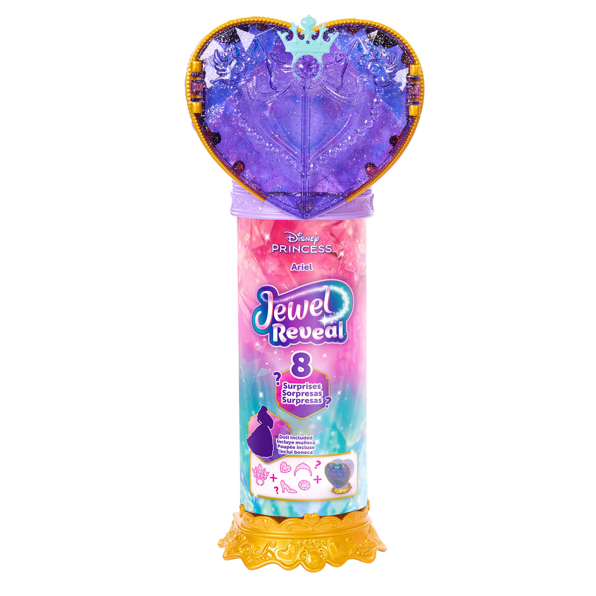 DISNEY PRINCESS JEWEL REVEAL Arielės siurprizas (JHL49) - Image 6