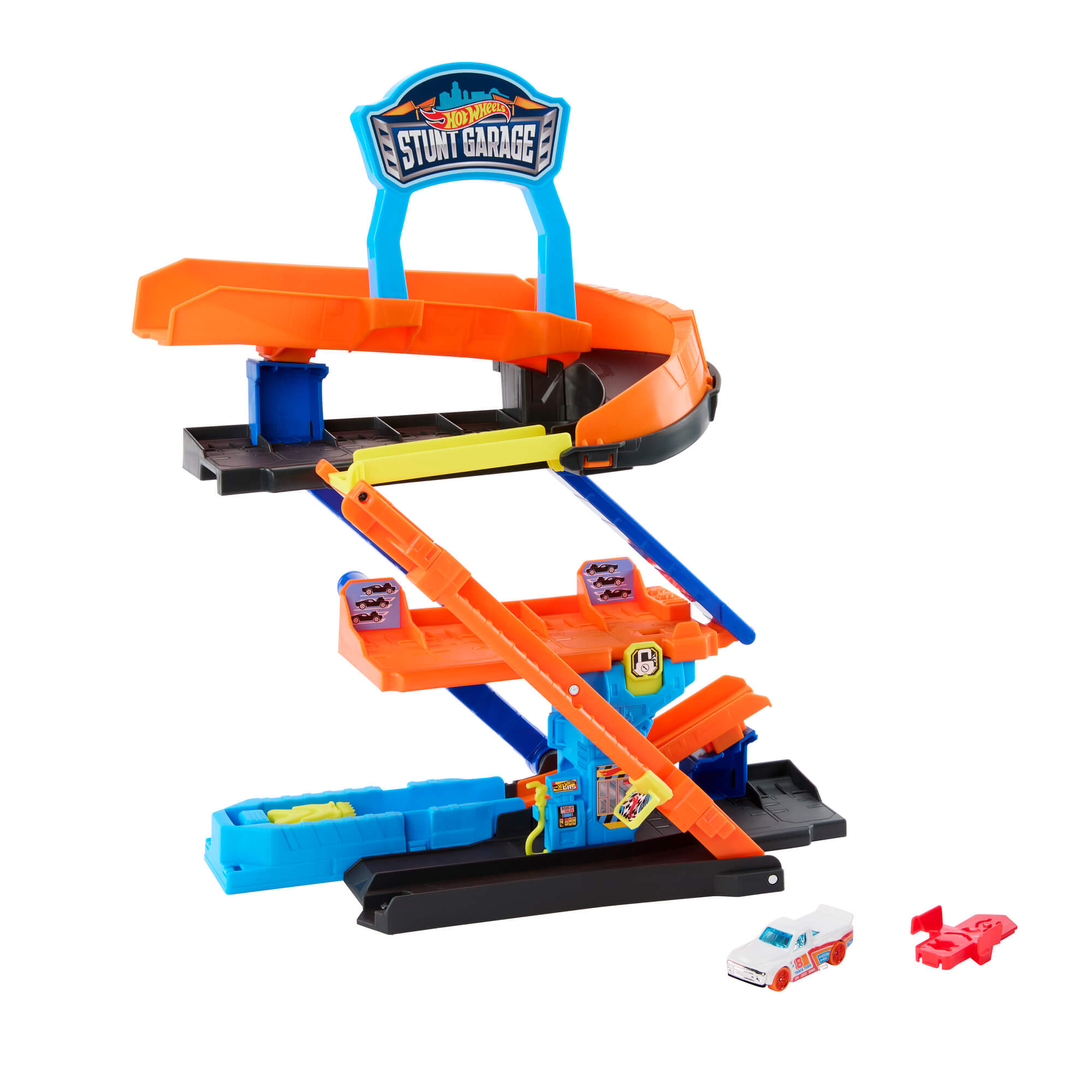 HOT WHEELS CITY triukų garažas 2 in 1 (JHL94) - Image 2