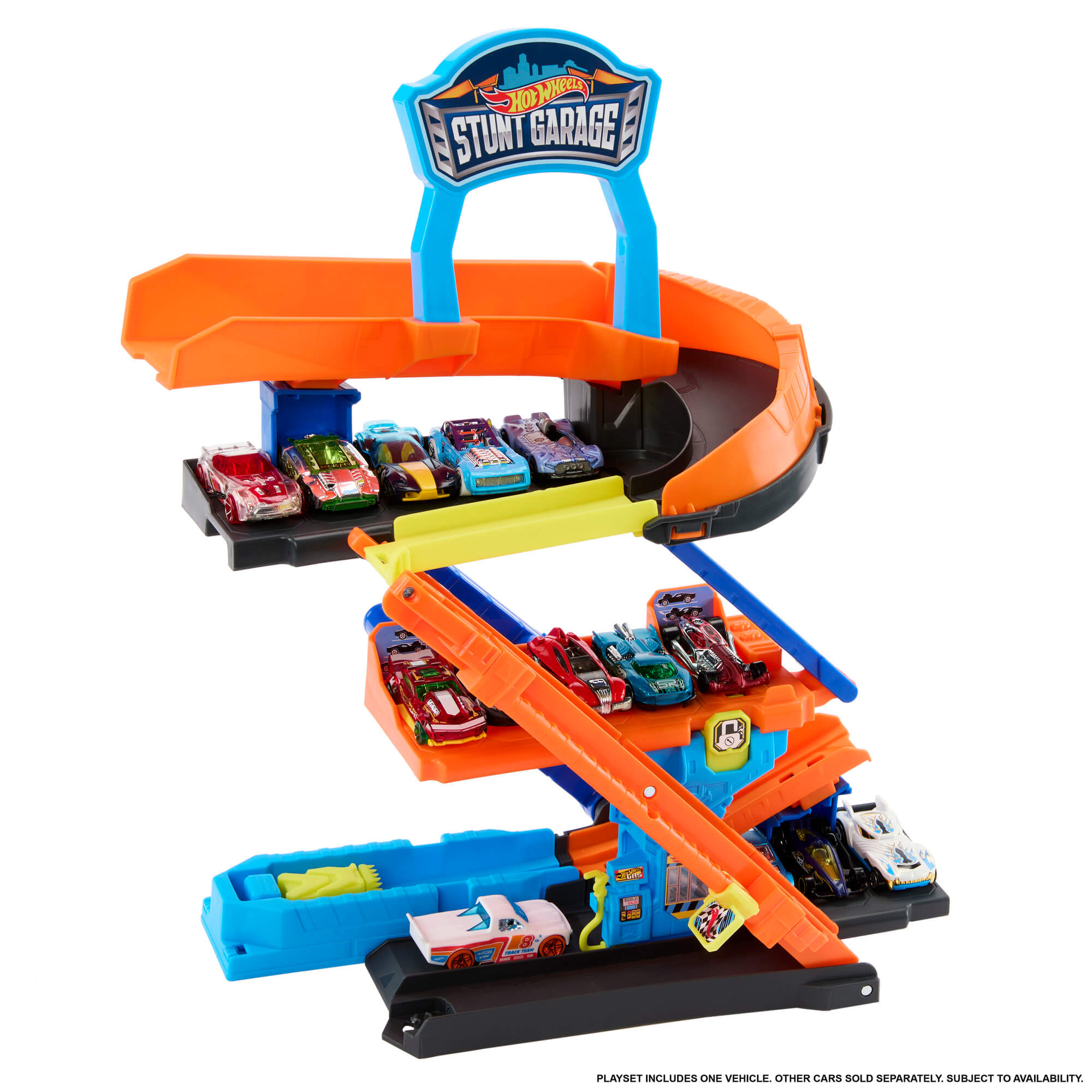 HOT WHEELS CITY triukų garažas 2 in 1 (JHL94) - Image 4