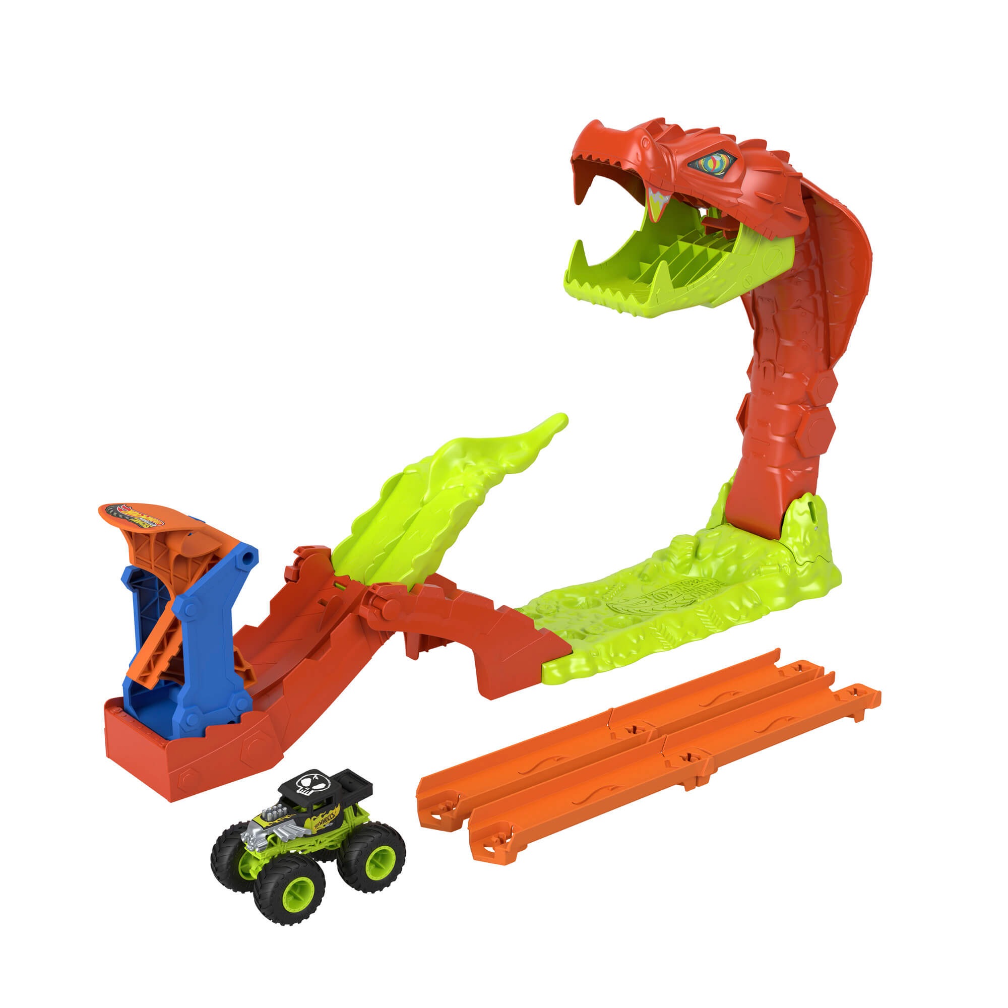 HOT WHEELS MONSTER TRUCKS rinkinys – Gyvatės išsiveržimas - Image 2