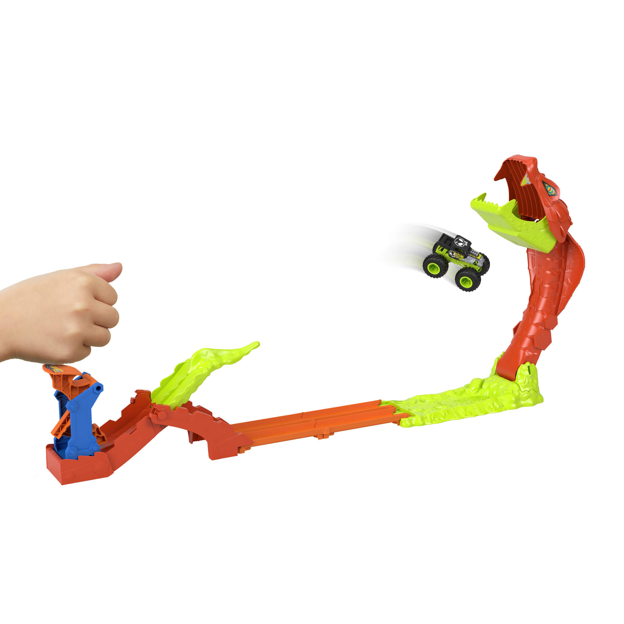 HOT WHEELS MONSTER TRUCKS rinkinys – Gyvatės išsiveržimas - Image 3