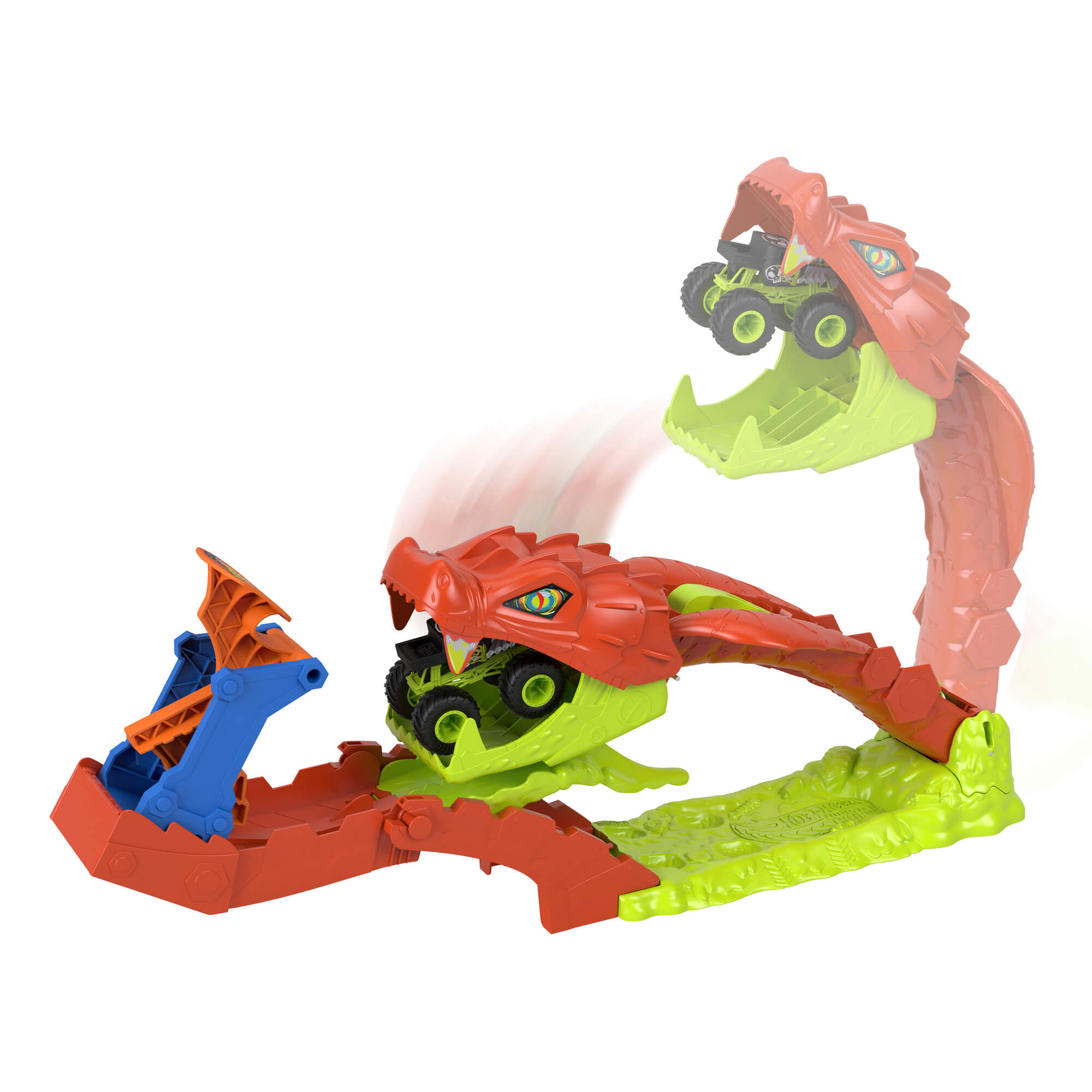 HOT WHEELS MONSTER TRUCKS rinkinys – Gyvatės išsiveržimas - Image 4