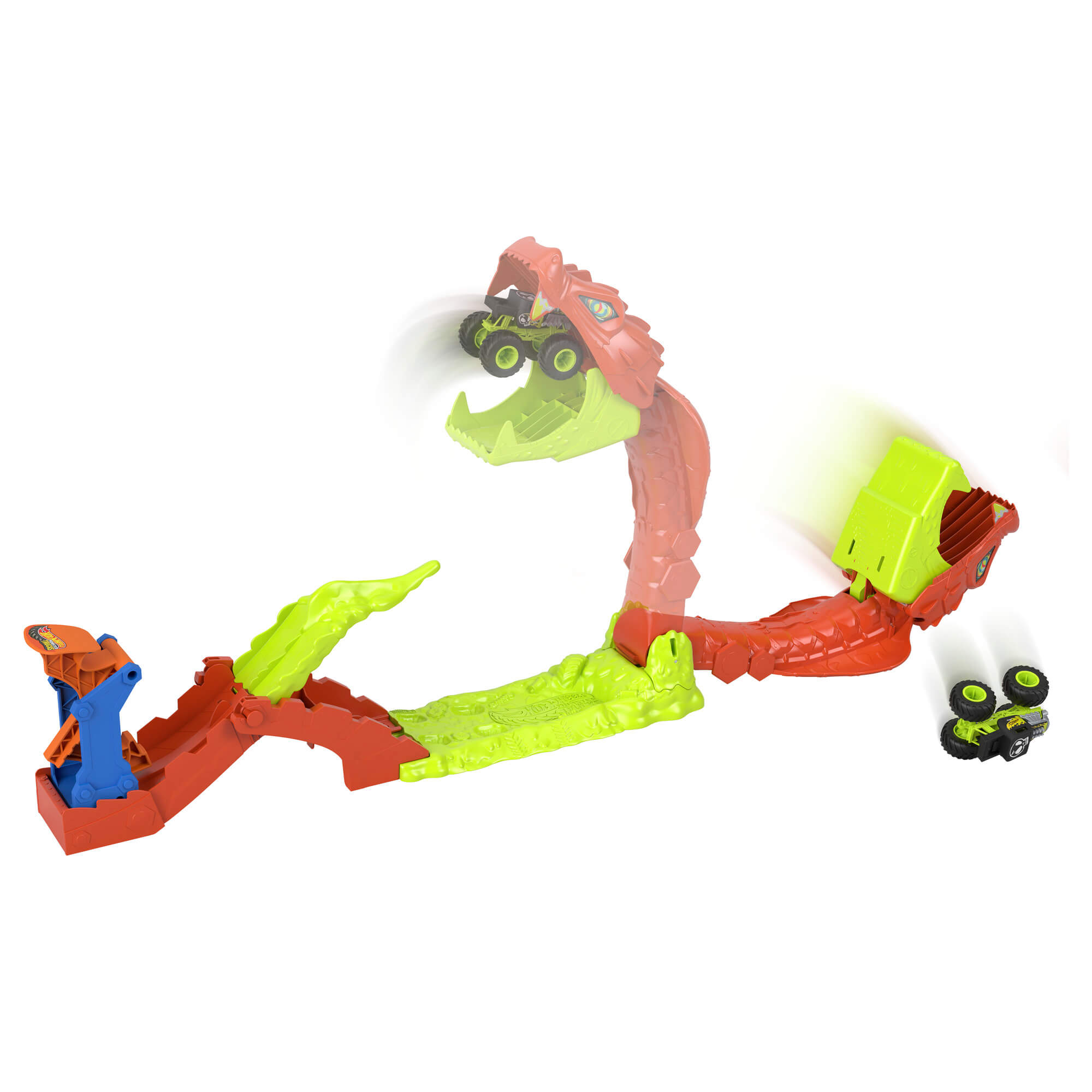 HOT WHEELS MONSTER TRUCKS rinkinys – Gyvatės išsiveržimas - Image 5
