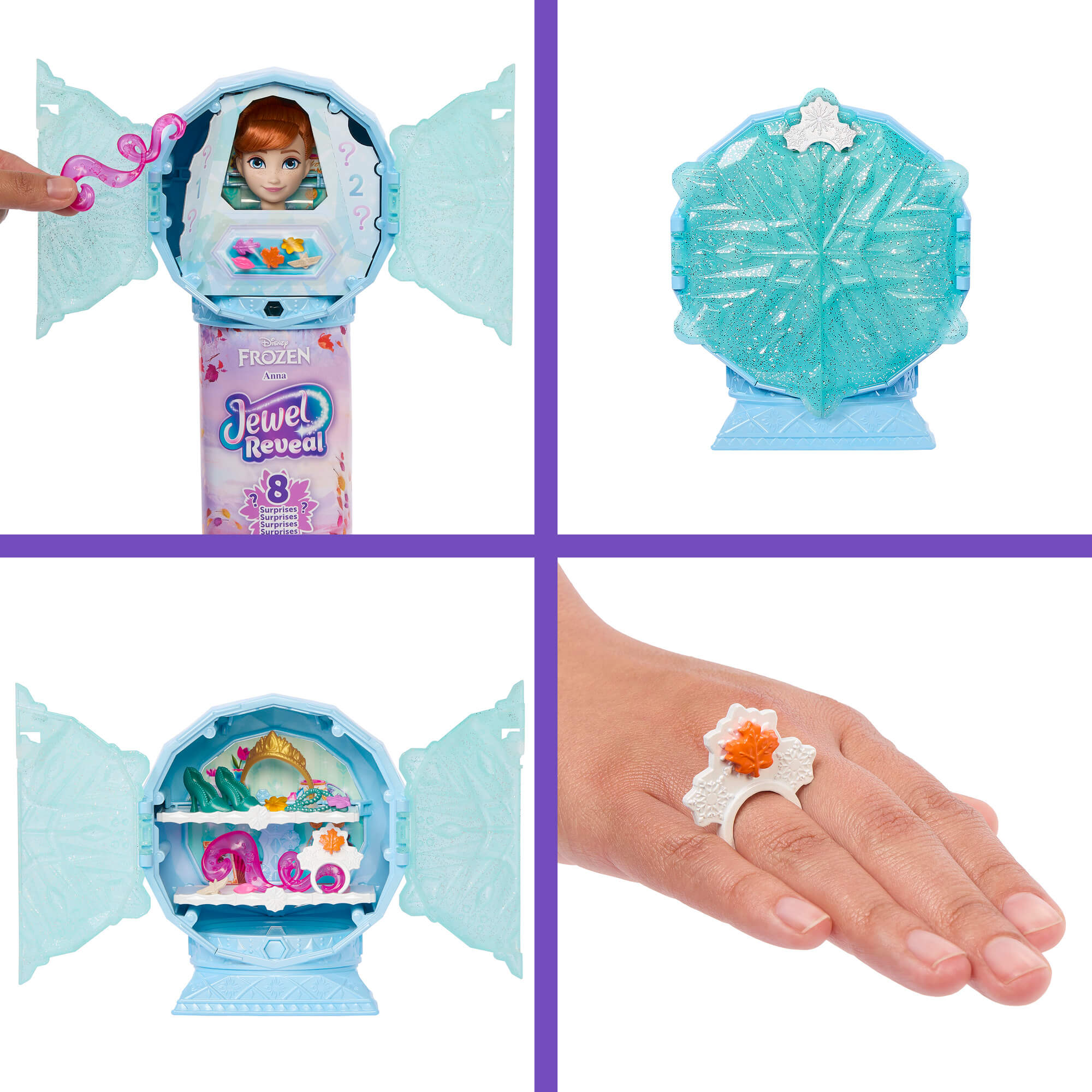 DISNEY FROZEN JEWEL REVEAL Anos siurprizas (JJY37) - Image 3