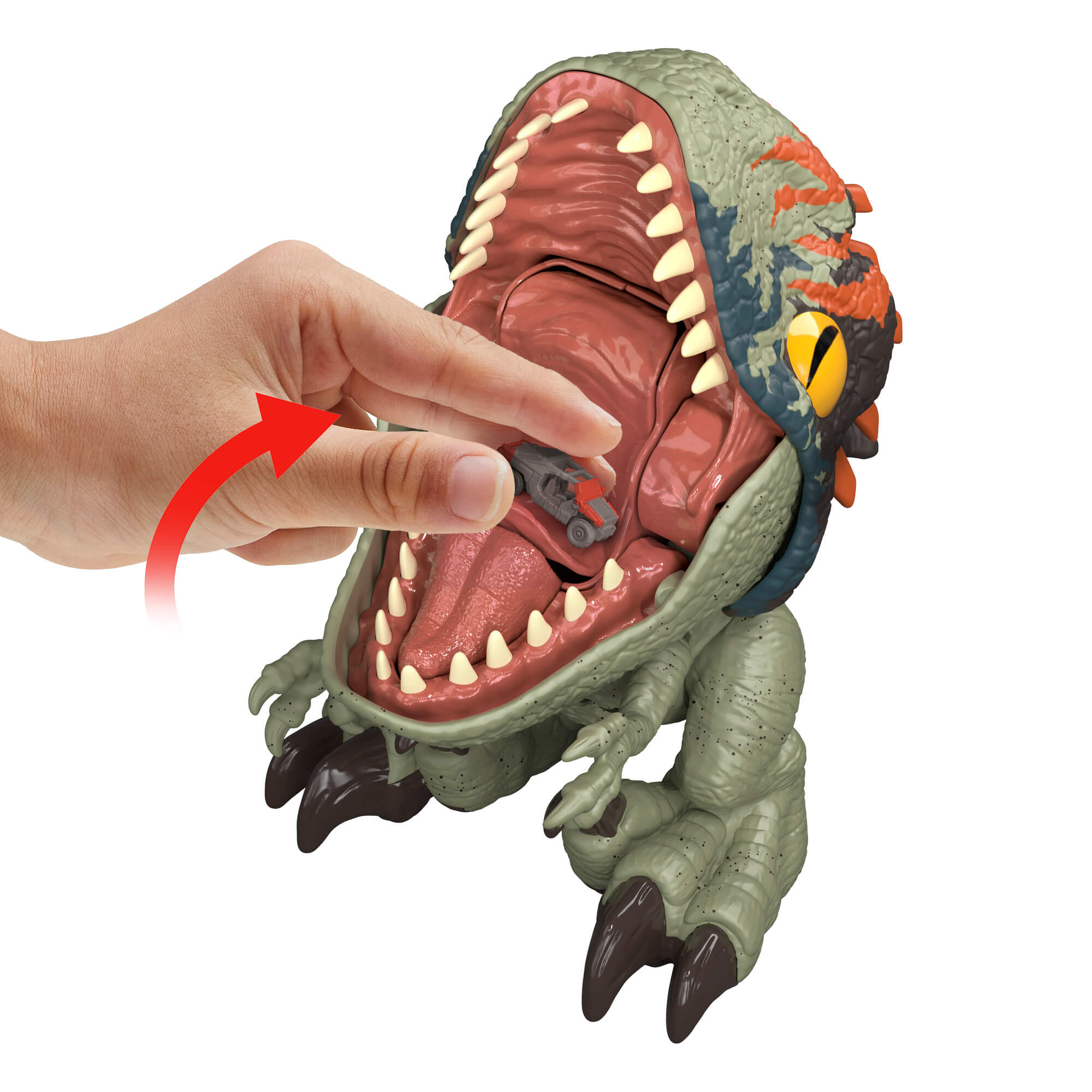JURASSIC WORLD FIERCE FEEDER interaktyvus dinozauras Velociraptor (JKG86) - Image 3