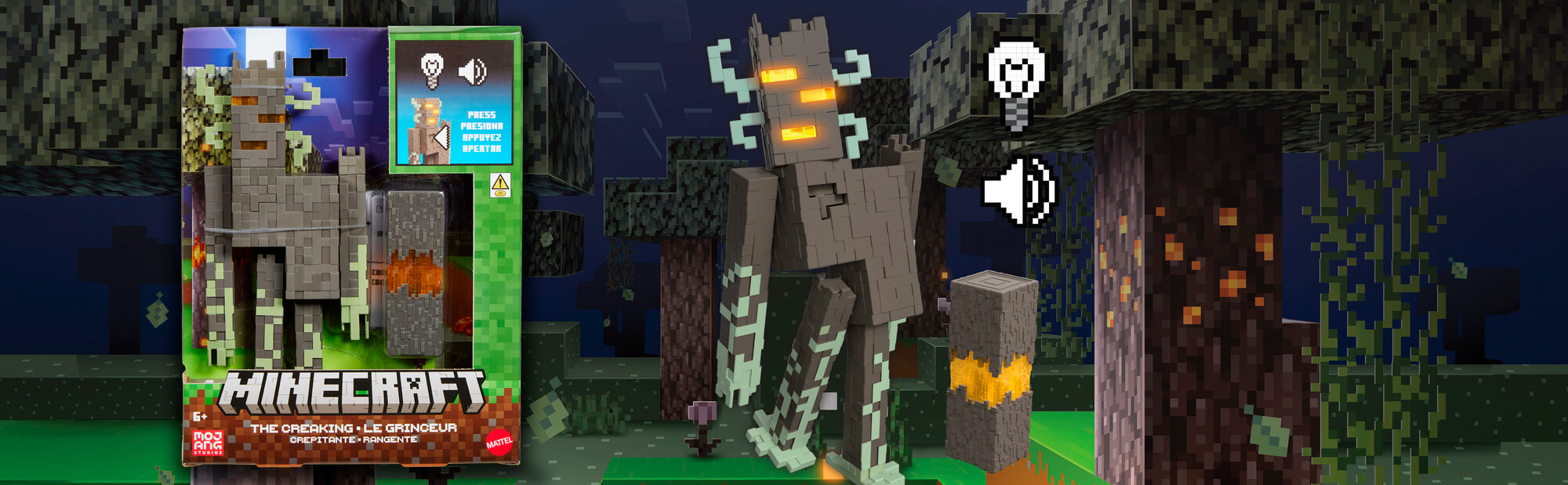 MINECRAFT figūrėlė The Creaking (JKR45) - Image 6